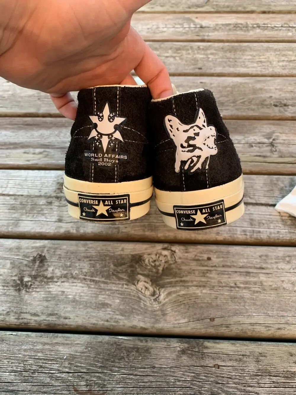 Drain Gang × Sad Boys *signed* Sad Boys x Converse Toxic Converse 10US Size US 11 / EU 44 - 5 Thumbnail