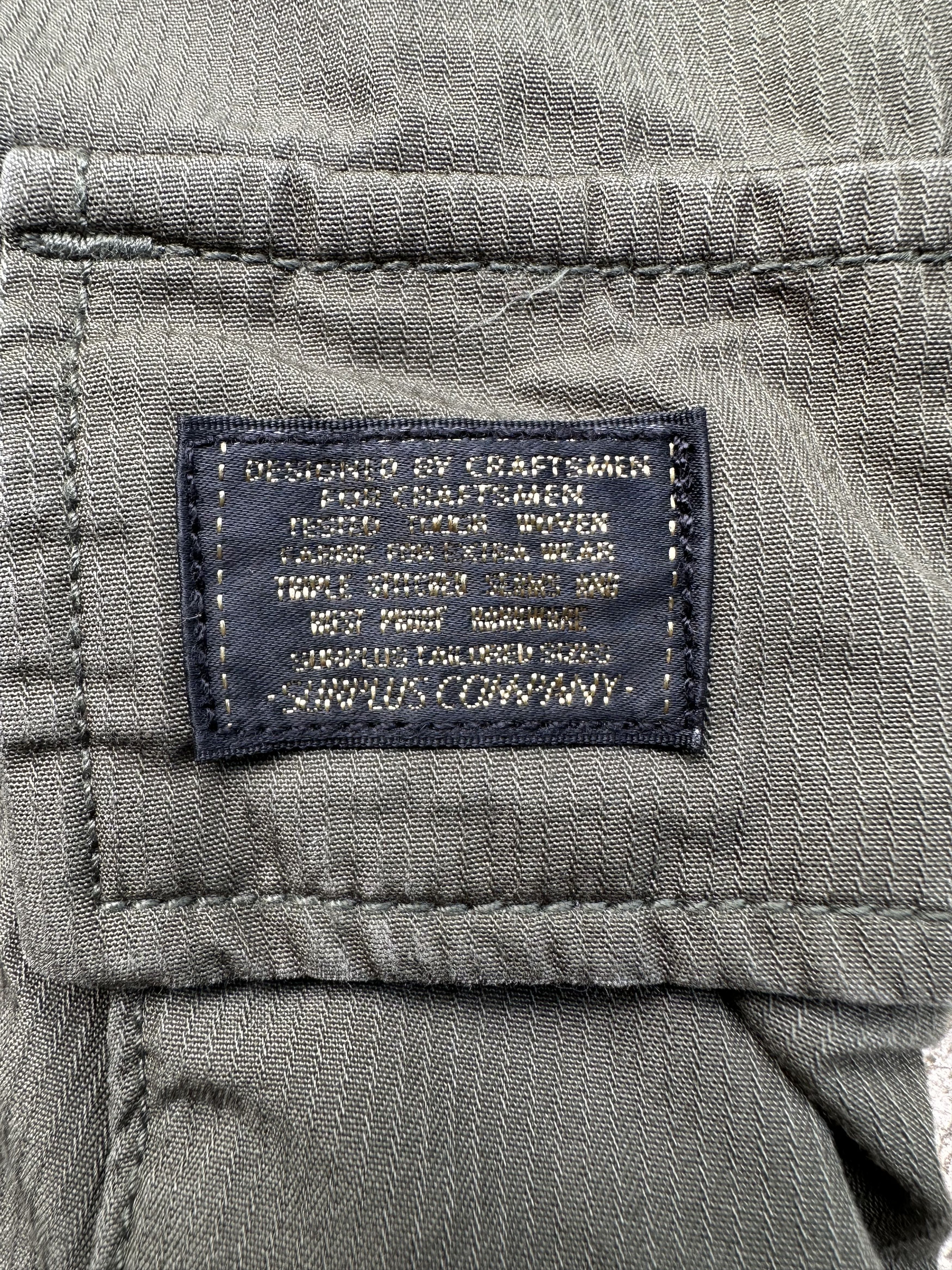 Denim & Supply Ralph Lauren Japanese Brand Surplus Company Multipocket Cargo HBT Pant Size US 29 - 16 Thumbnail