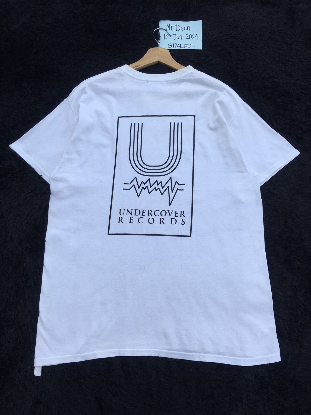 Undercover Rare UNDERCOVER Records “WAHNFRIEDEN” Spellout Tshirt Size US L / EU 52-54 / 3 - 17 Thumbnail