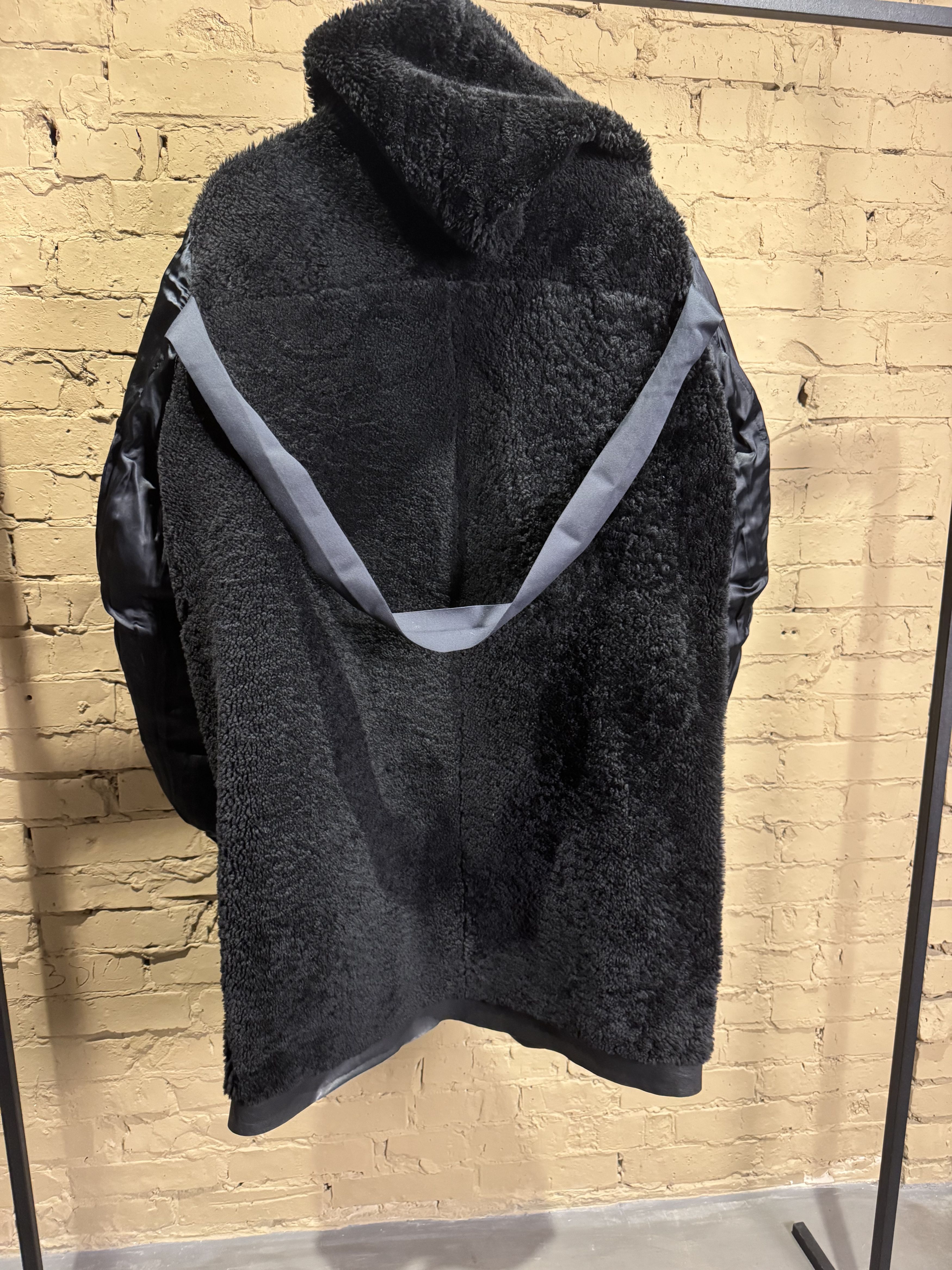 Rick Owens RARE Rick Owens FW11 Limo Hooded Lamb Shearling Coat Size US XL / EU 56 / 4 - 6 Thumbnail
