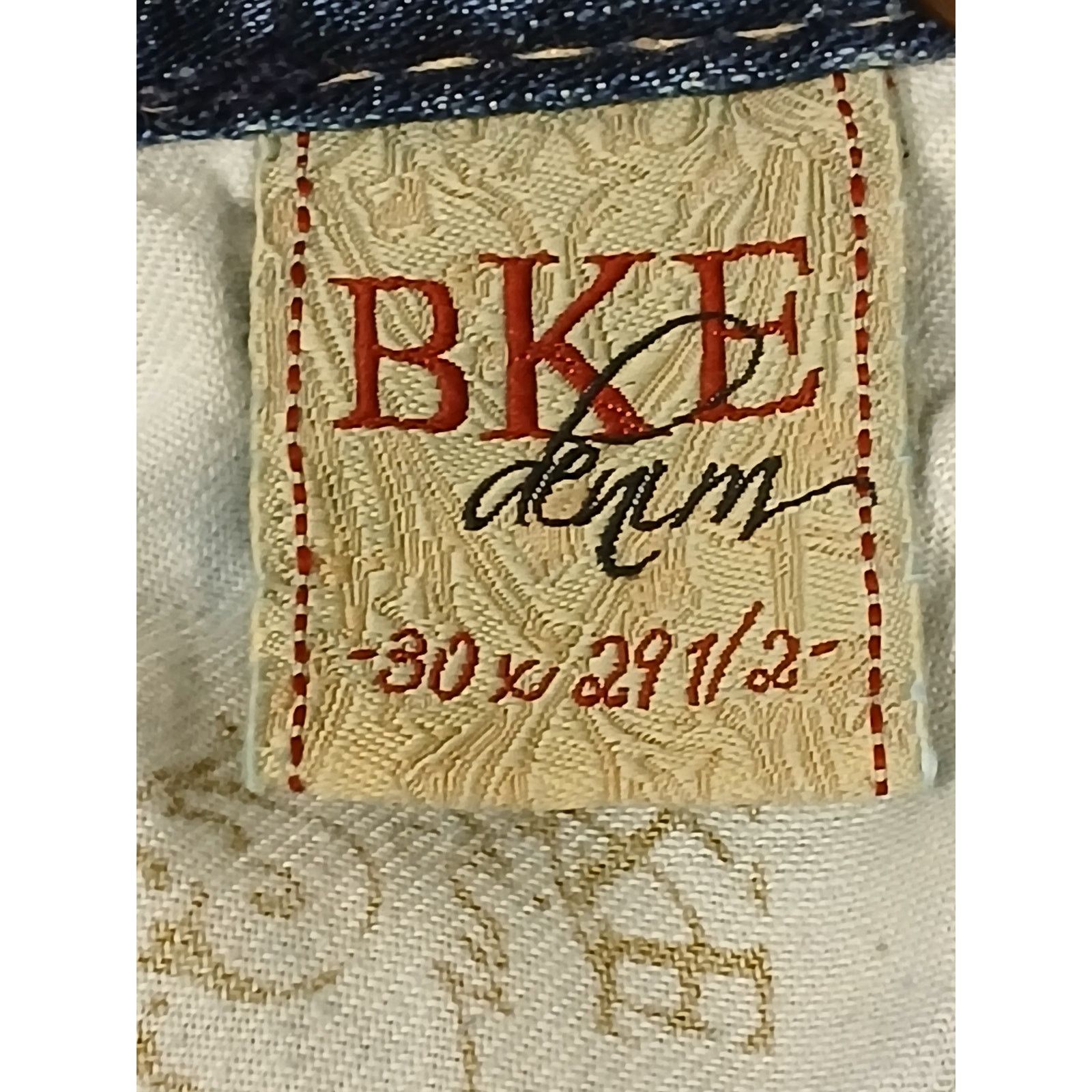 Other BKE (30x29.5) Wendi Stretch Boot Cut Blue Denim Jeans Size 30" / US 8 / IT 44 - 10 Thumbnail