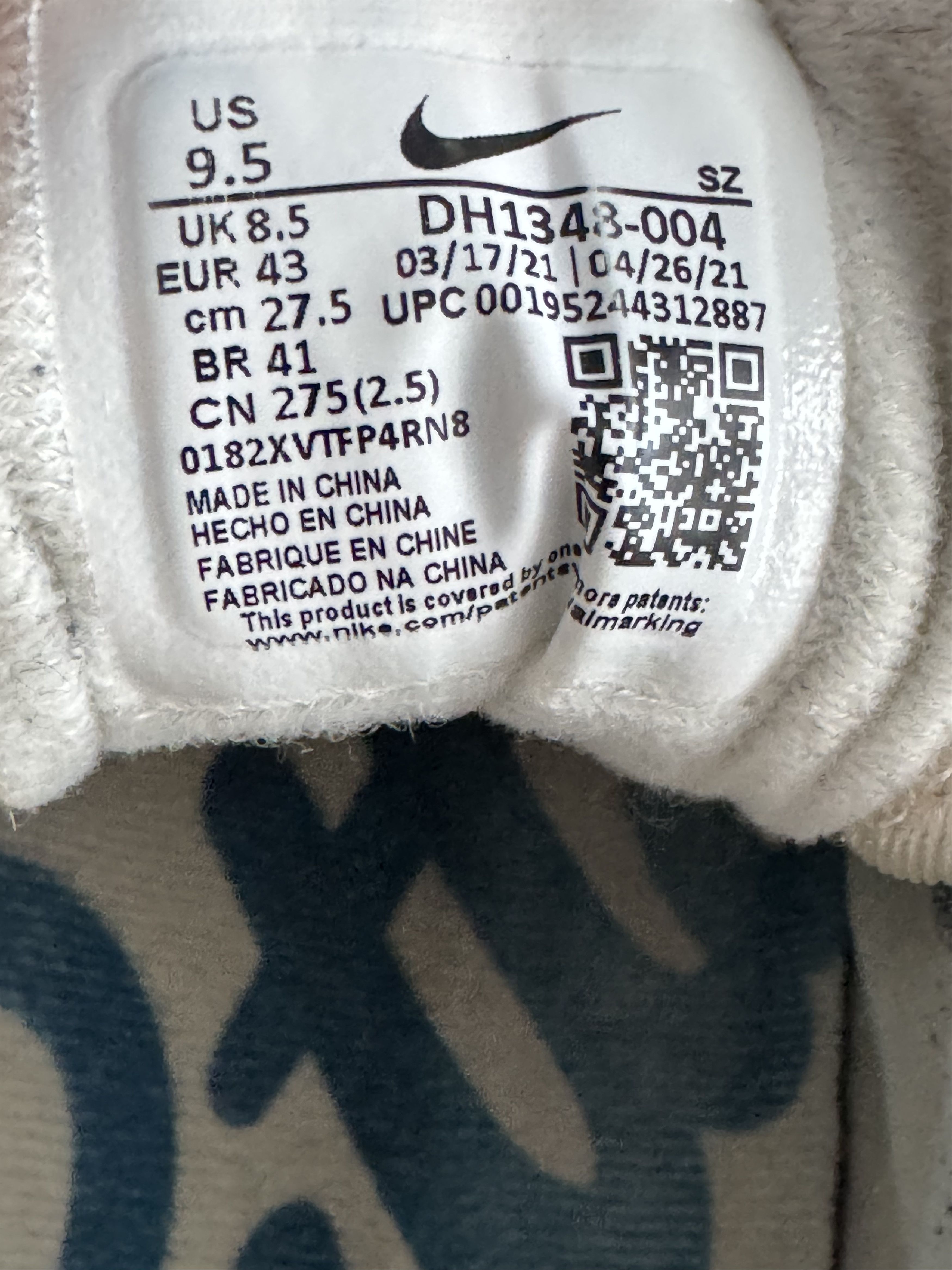 Nike × Patta Nike x Patta Air Max 1 Aqua Noise 2021 Release supreme Size US 9.5 / EU 42-43 - 8 Thumbnail