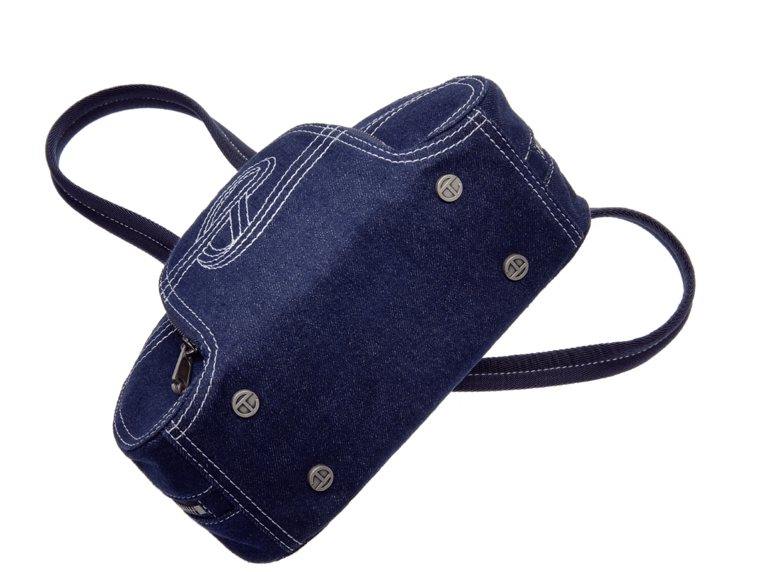 Telfar Small Denim Dumpling - Blue Size ONE SIZE - 12 Thumbnail