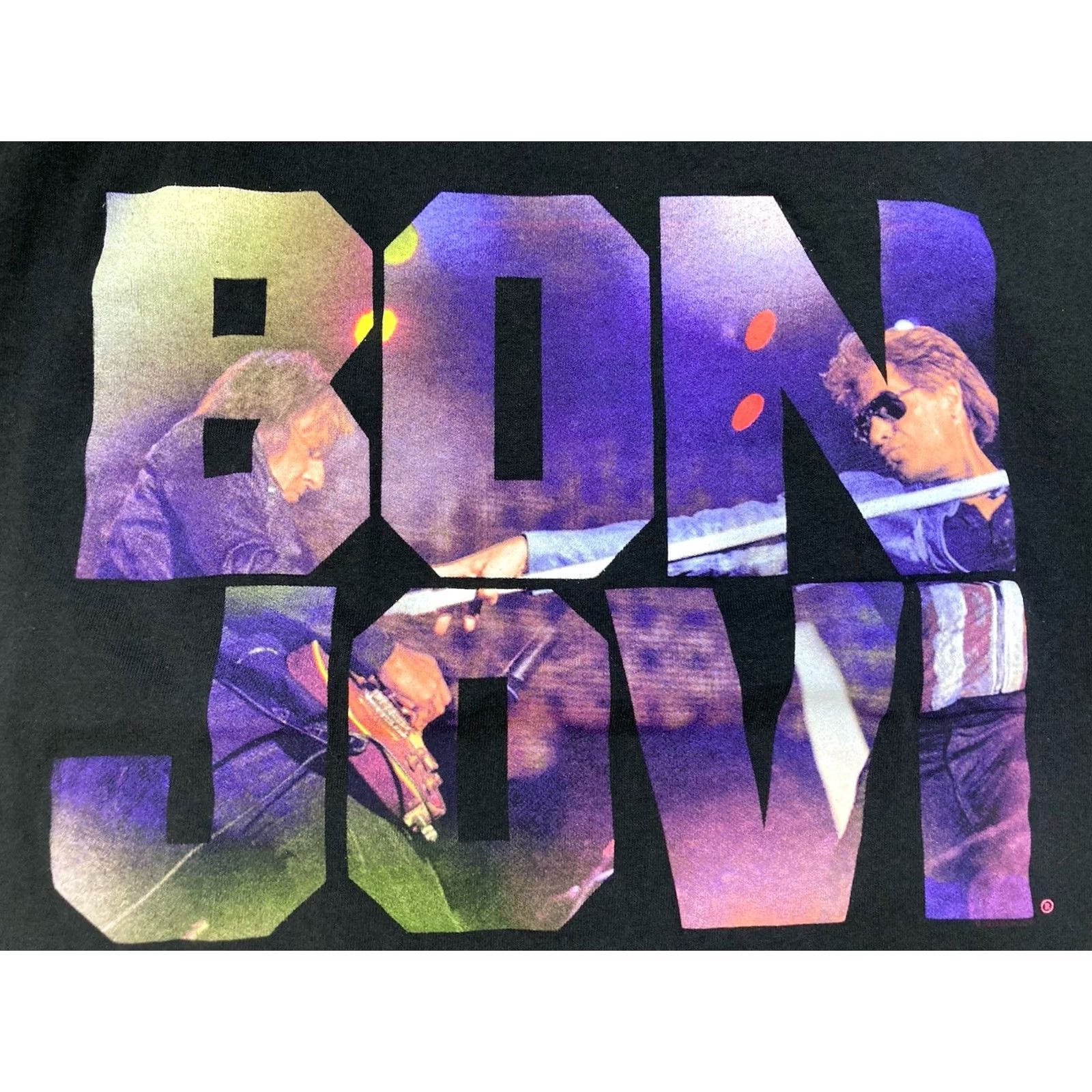 Hanes Bon Jovi Because We Can 2013 Graphic T-shirt Men Large Black Short Sleeve Music Shirt Size US L / EU 52-54 / 3 - 2 Thumbnail