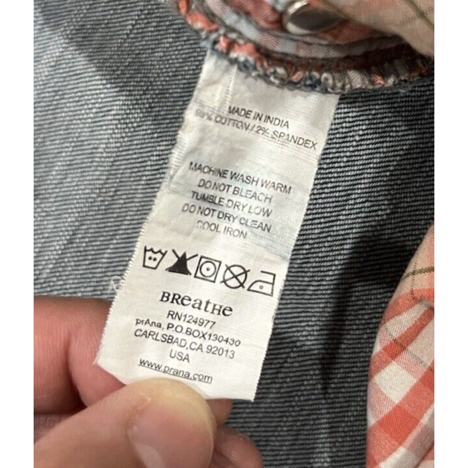 Prana Prana Breathe Jeans Mens 32 X 28 Blue Denim Straight Leg Size US 32 / EU 48 - 6 Thumbnail