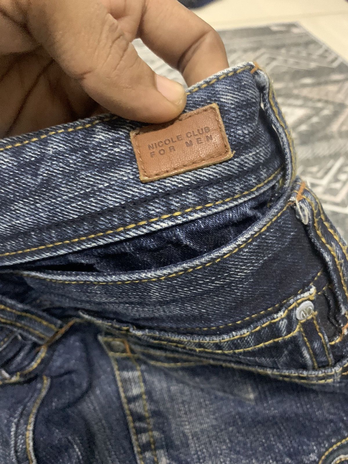 If Six Was Nine 🔥FLARE🔥 NICOLE FOR MEN DOUBLE WAIST FLARE PANT Size US 30 / EU 46 - 9 Thumbnail