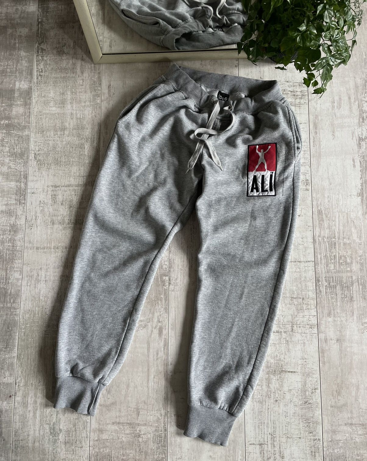 Dolce & Gabbana × Vintage Vintage Y2K Dolce Gabbana Muhammad Ali Pants Joggers 90’s Size US 33 - 1 Thumbnail