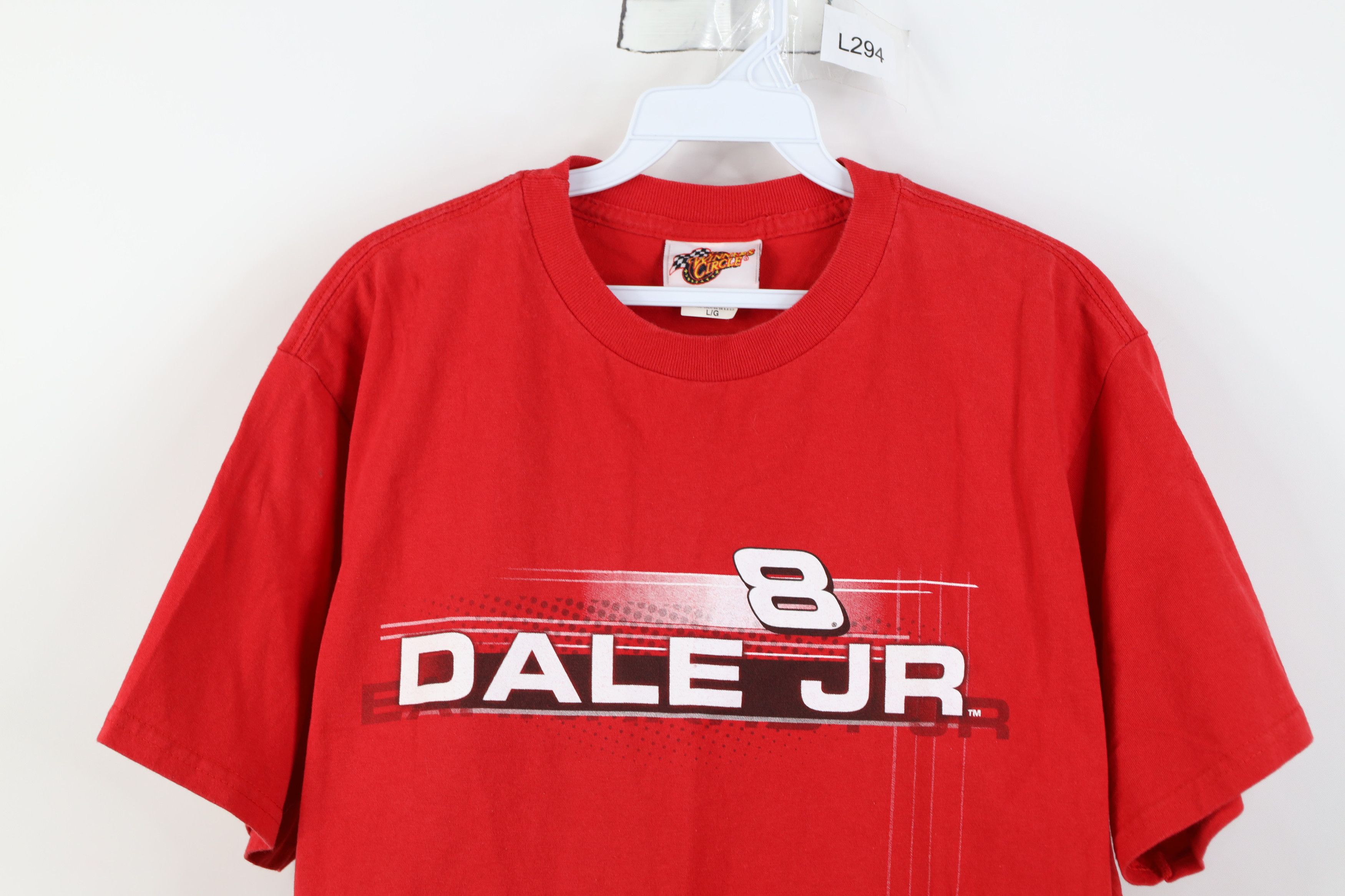 Vintage Vintage Y2K 2006 NASCAR Jr Racing Budweiser T-Shirt Red Size US L / EU 52-54 / 3 - 2 Thumbnail