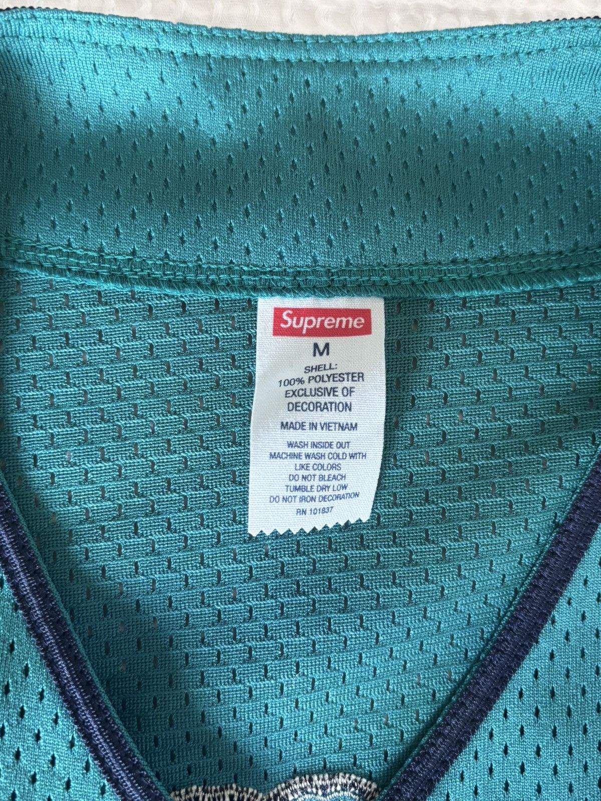 Supreme Supreme Homerun Mariner Blue Jersey Size US M / EU 48-50 / 2 - 3 Thumbnail