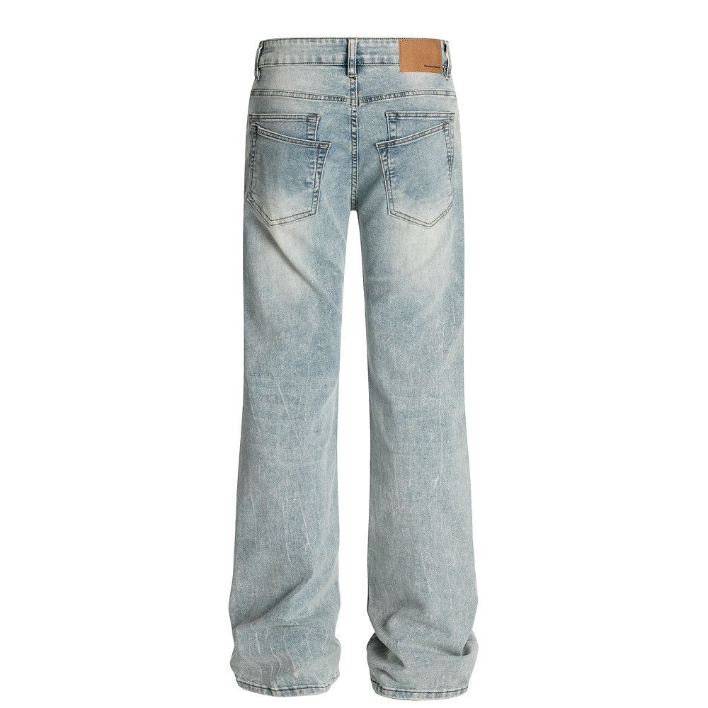 Japanese Brand × Jean Men's street punk heavy duty distressed washed jeans Size US 32 / EU 48 - 3 Thumbnail