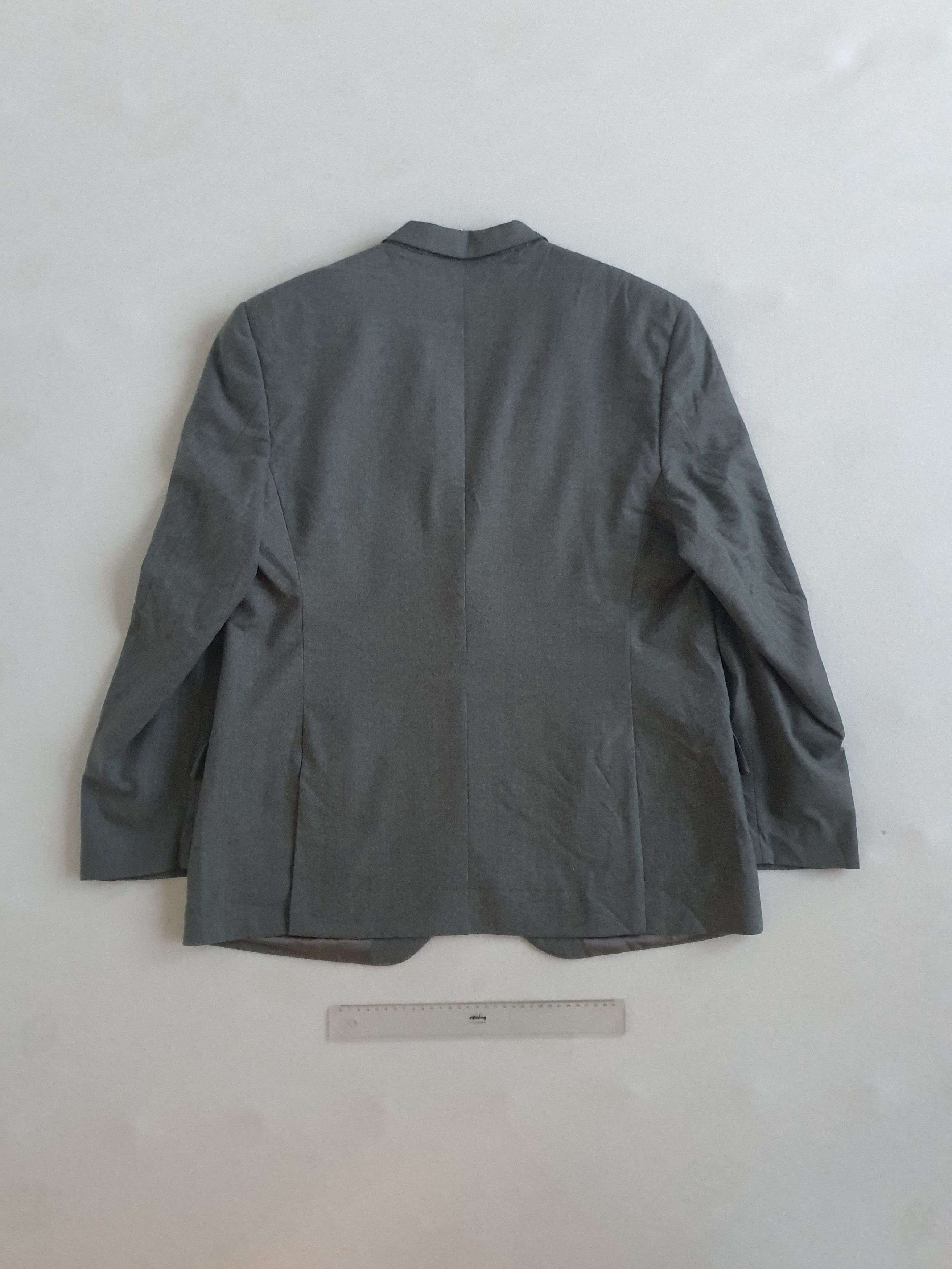 Lubiam Sports Coat Jacket - GUABELLO 120s Plain Weave - EU 58 Size 48R - 2 Thumbnail