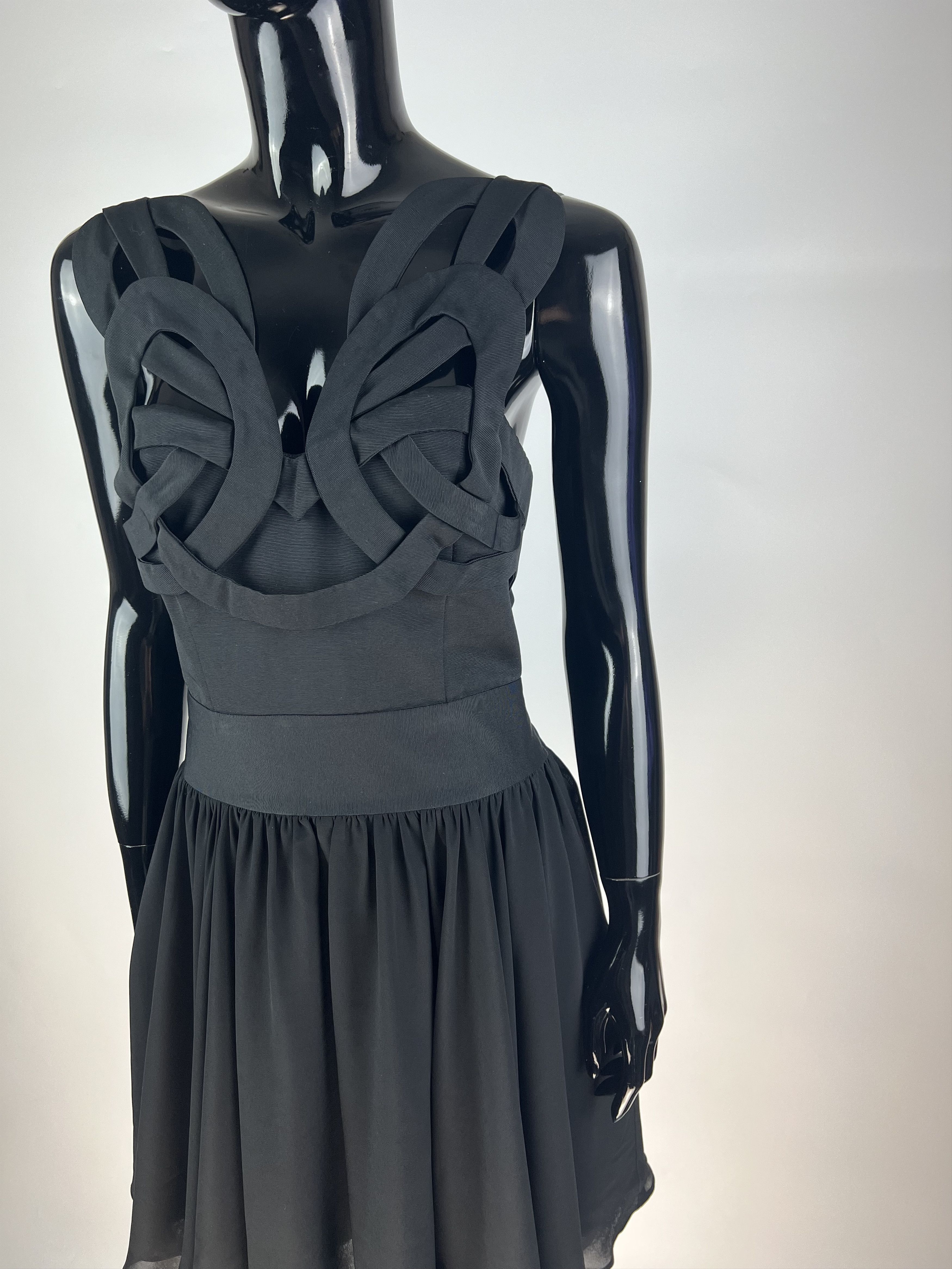 Reiss Reiss Black Dress Size US4 Size S / US 4 / IT 40 - 5 Thumbnail