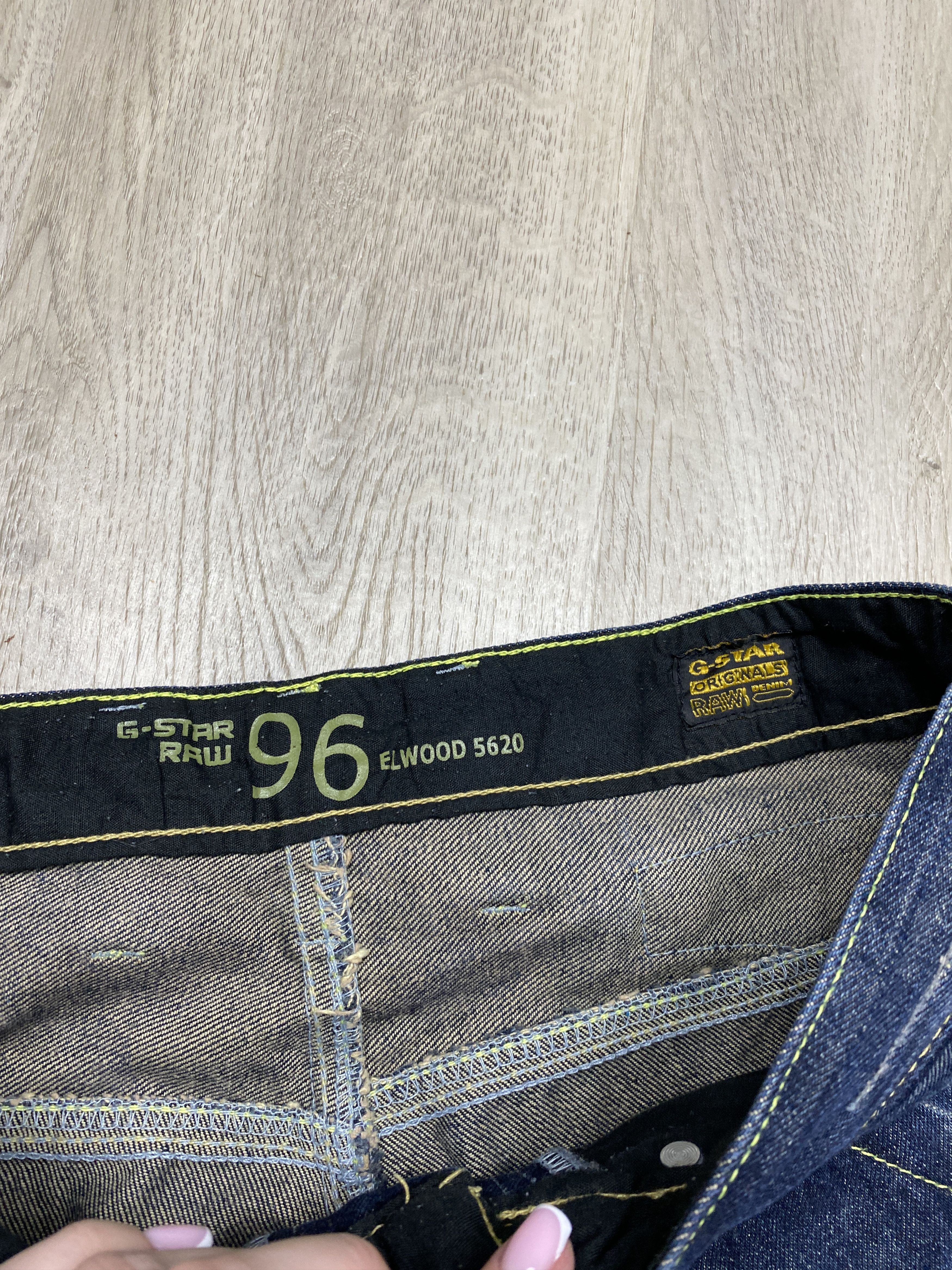 G-Star G Star Raw Vintage 5620 Elwood Denim Double Knee Pants Jeans Size US 32 / EU 48 - 7 Thumbnail