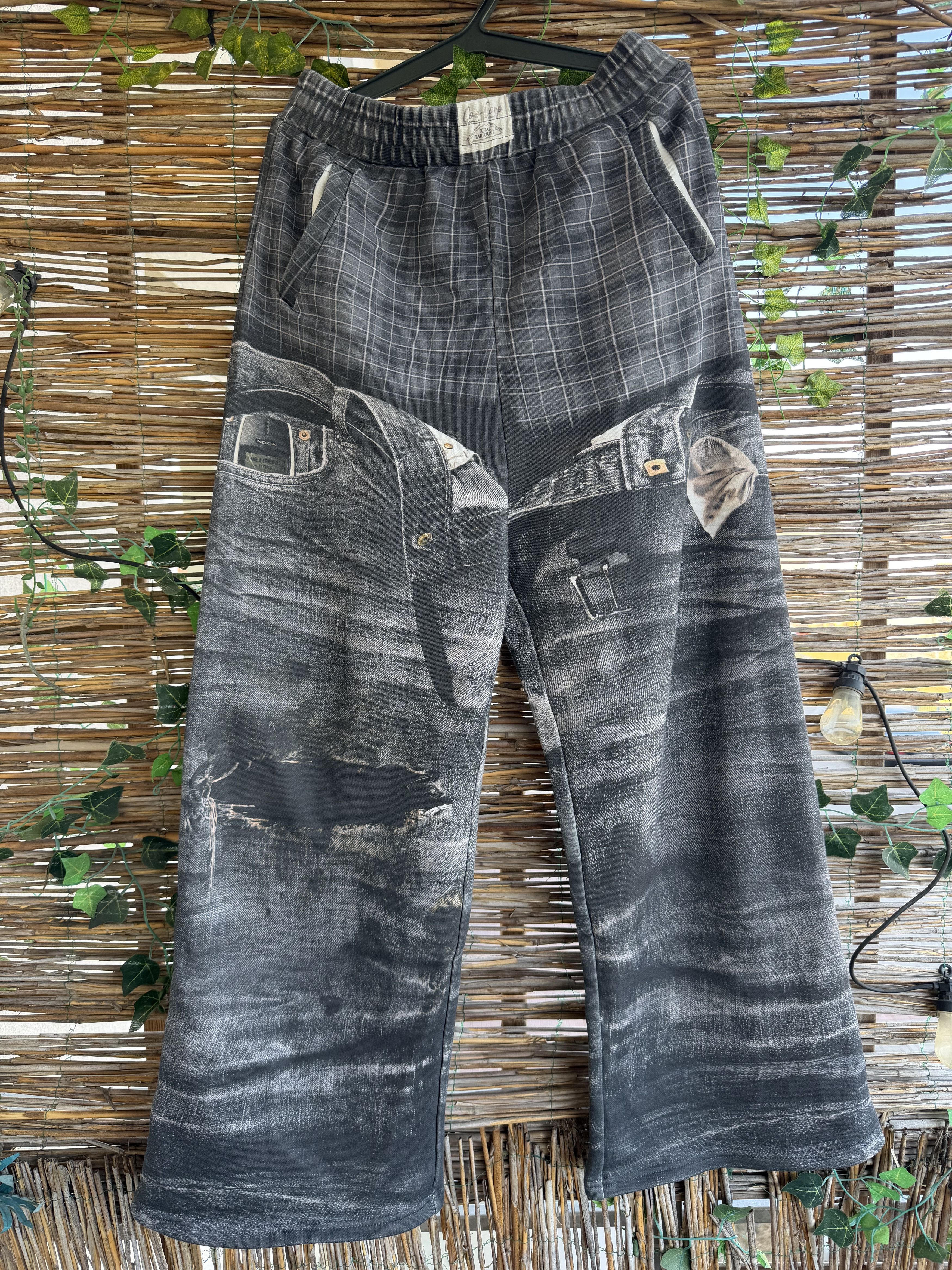 Other Rotborough – Luke LaChance Bad Day Sweatpants Black Size US 31 - 1 Thumbnail