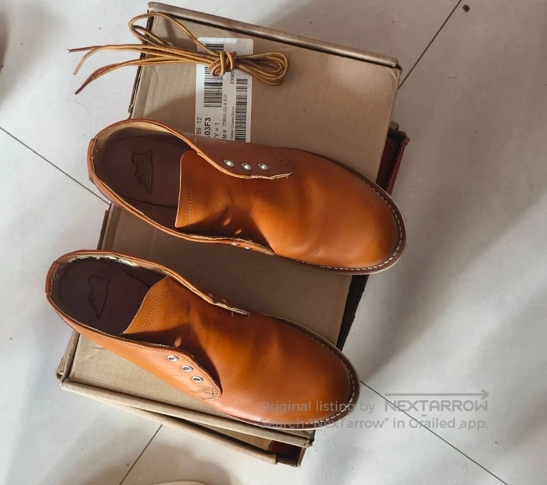 Red Wing Red Wing 9853 Japanese Limited Dog Logo. Size US 6.5 / EU 39-40 - 6 Thumbnail