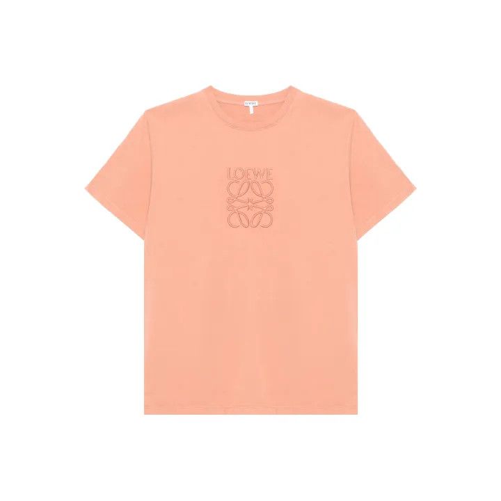 Loewe Loewe Logo Embroidered Crew Neck T-Shirt Size US M / EU 48-50 / 2 - 1 Thumbnail