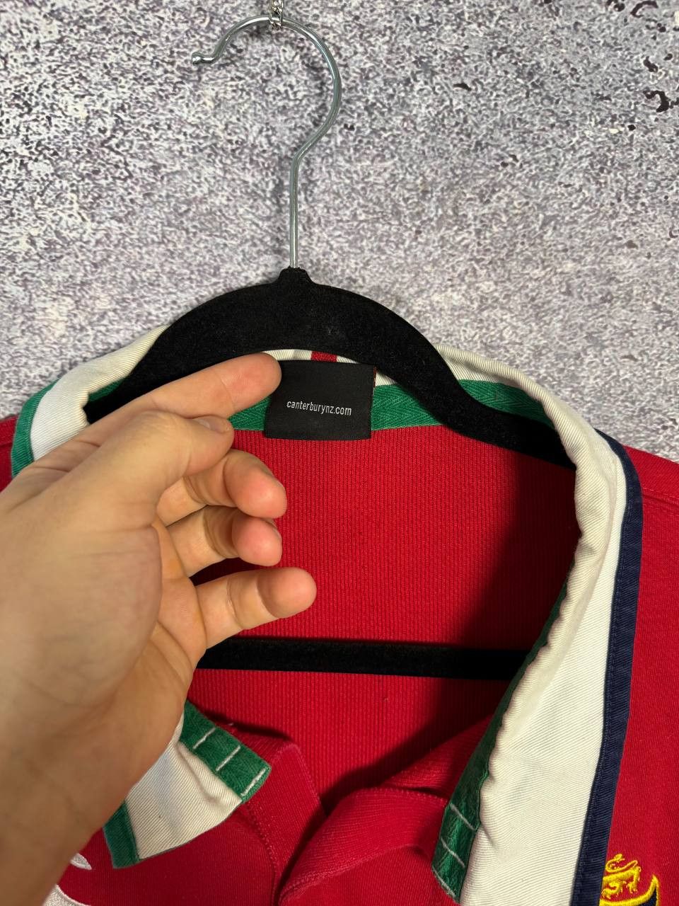 Canterbury of New Zealand Men's Red British Irish Lions Rugby Jersey Canterbury Size US XXL / EU 58 / 5 - 11 Thumbnail