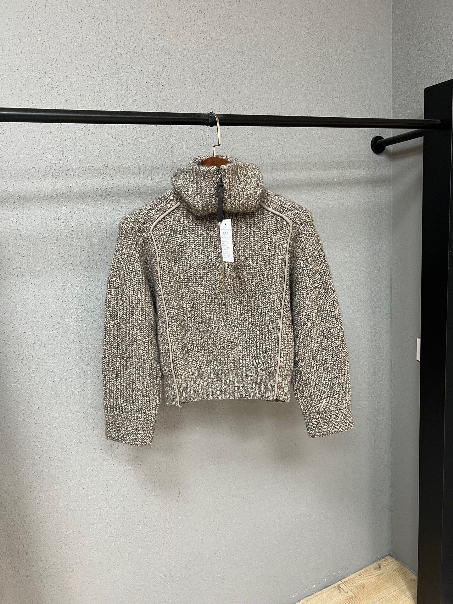 Brunello Cucinelli vintage collared knitted sweater by brunello cucinelli Size XS / US 0-2 / IT 36-38 - 1 Thumbnail