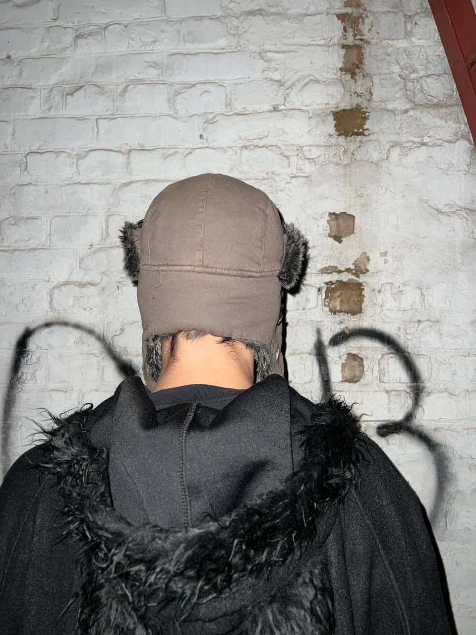 Hysteric Glamour × If Six Was Nine × Vintage Vintage Y2K Lonsdale Active Ushanka Opium Black Fur Faux Ava Size ONE SIZE - 3 Thumbnail