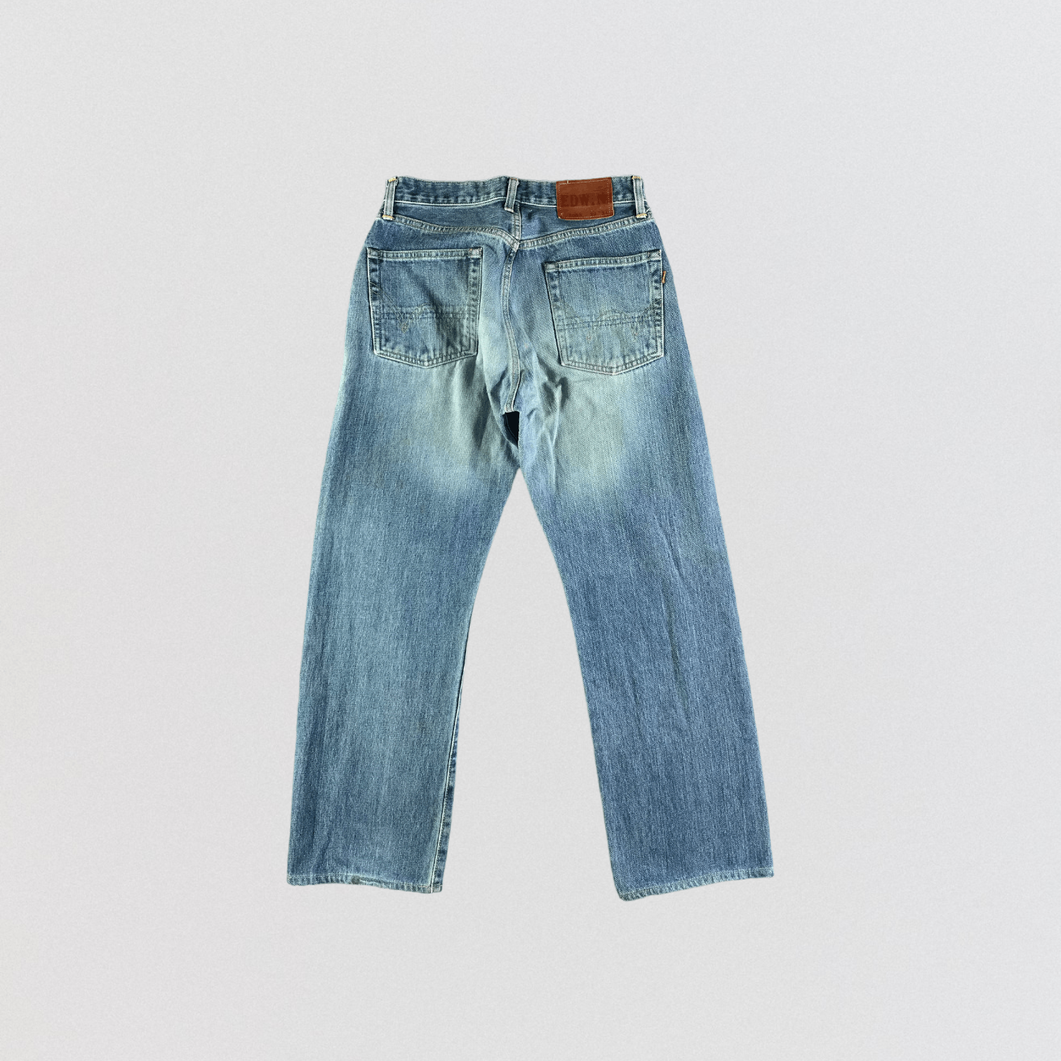 Edwin Vintage Blue Wash Edwin 505 Selvedge Jeans-JM3653 Size US 30 / EU 46 - 2 Thumbnail