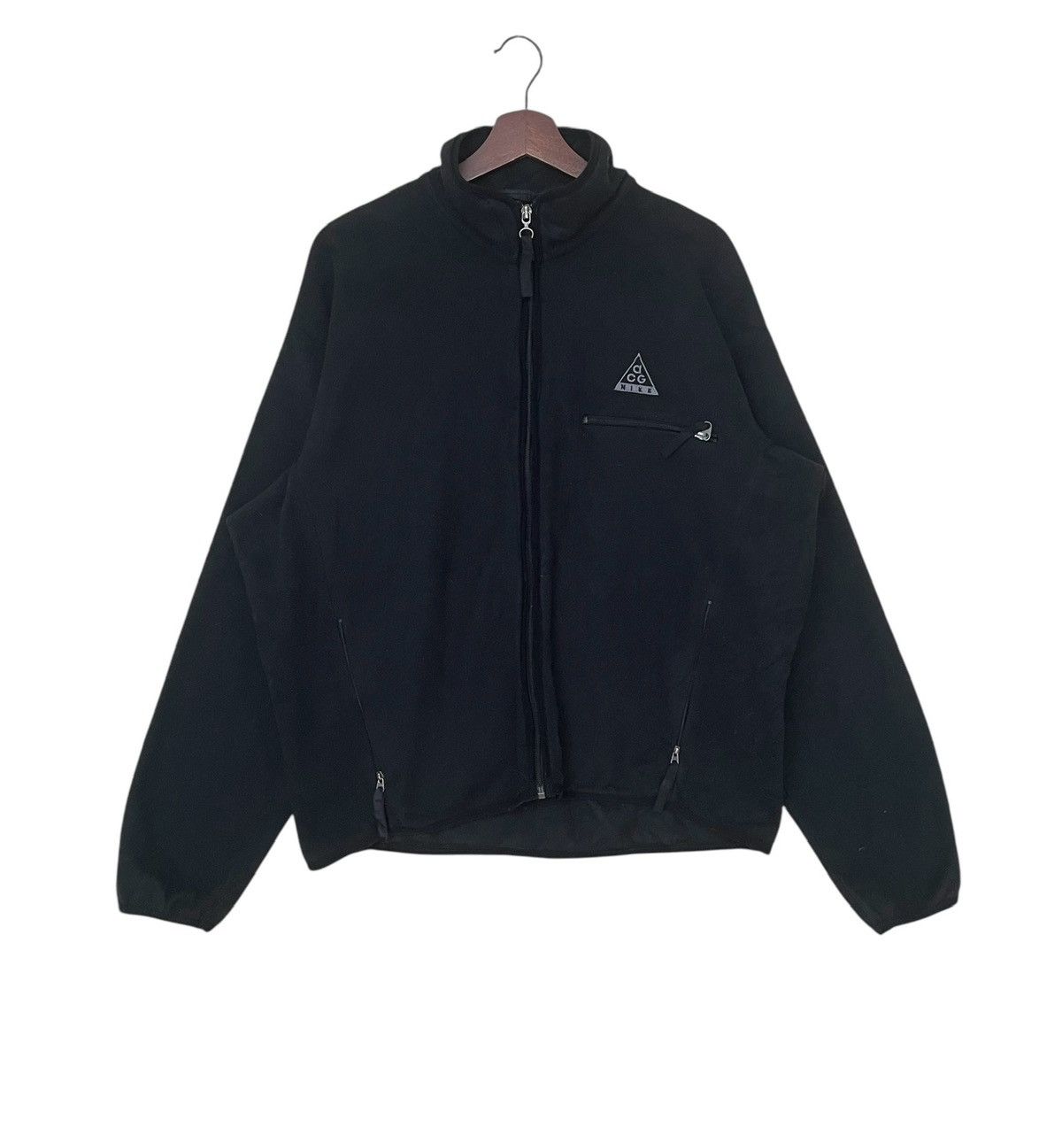 Nike ACG × Vintage Vintage Brand Nike ACG Full Zipper Fleece Jacket 2000s Size US L / EU 52-54 / 3 - 1 Thumbnail