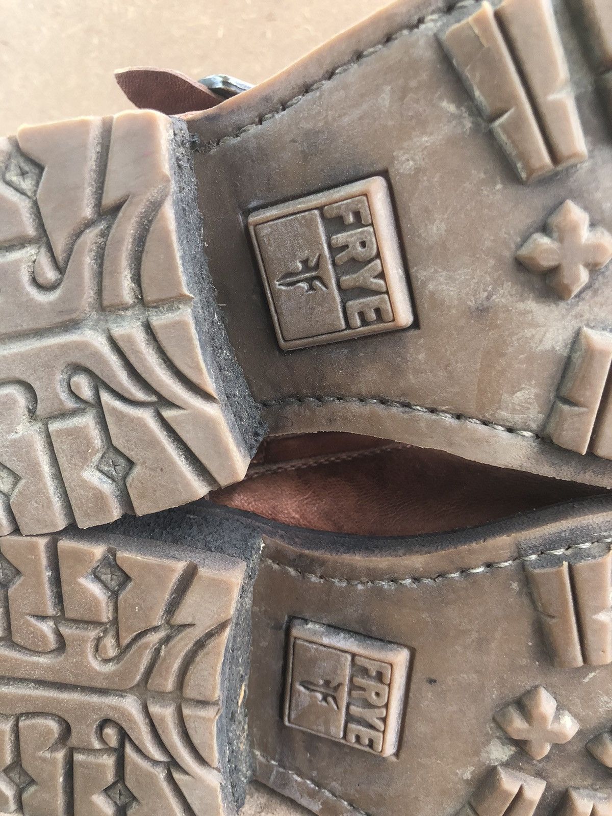 Frye Frye Brown Leather Winter Boots Size 7.5 B Size US 7.5 / IT 37.5 - 14 Thumbnail