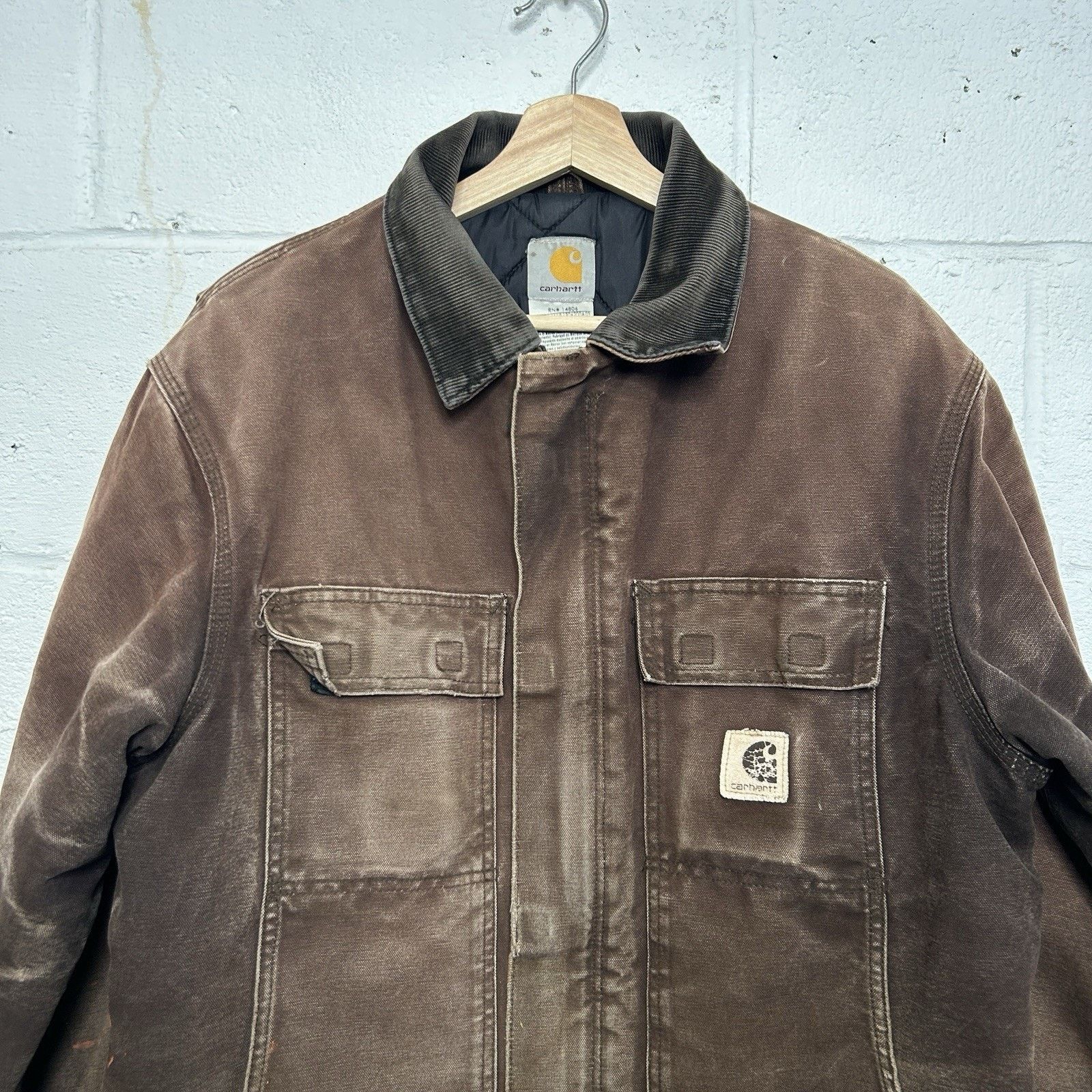Carhartt Vintage Carhartt Quilted Artic Jacket “Dark Brown” C26 DKB Size US M / EU 48-50 / 2 - 3 Thumbnail