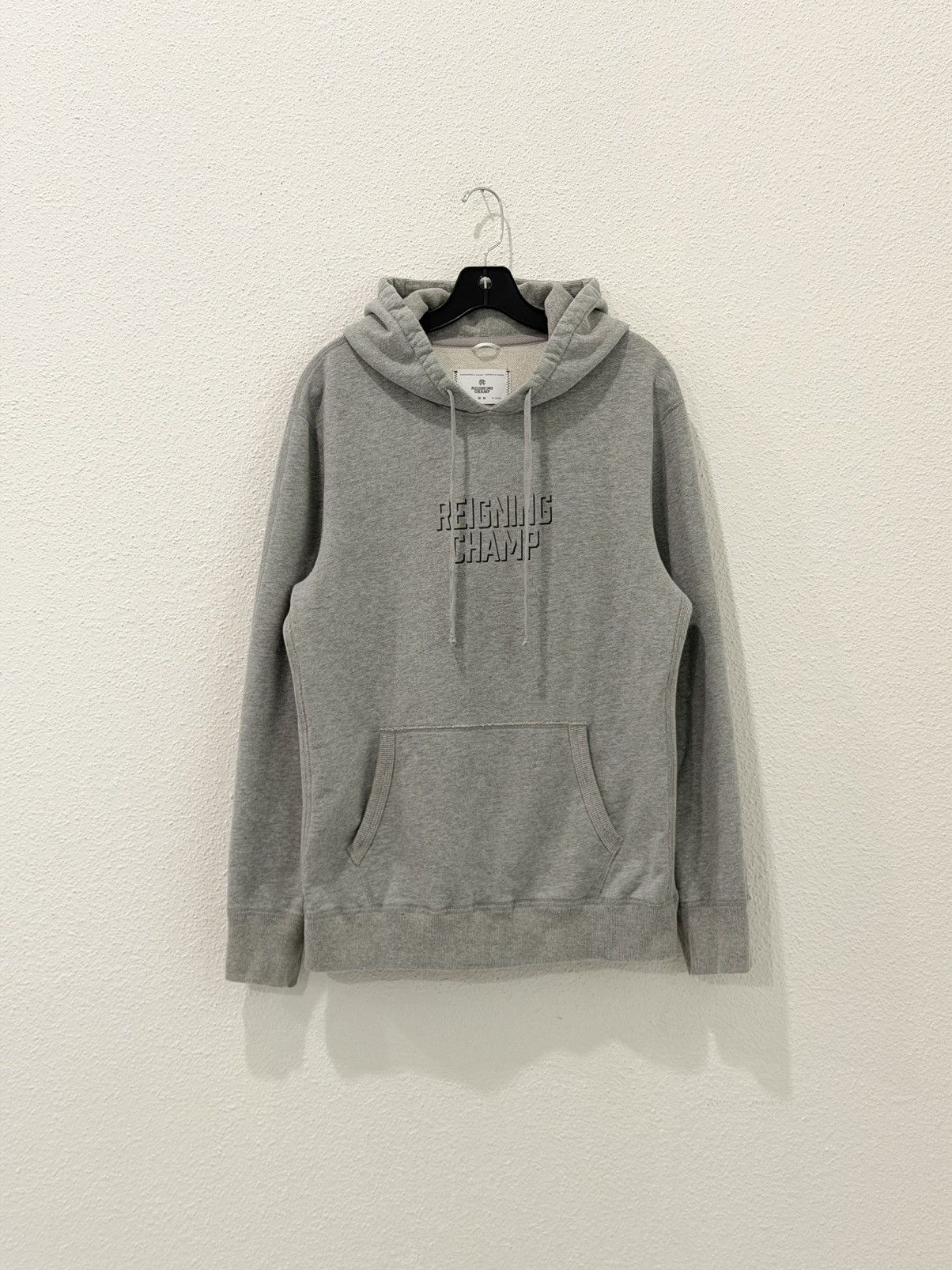 Reigning Champ Reigning Champ Midweight French Terry Hoodie Medium Spellout Size US M / EU 48-50 / 2 - 1 Thumbnail