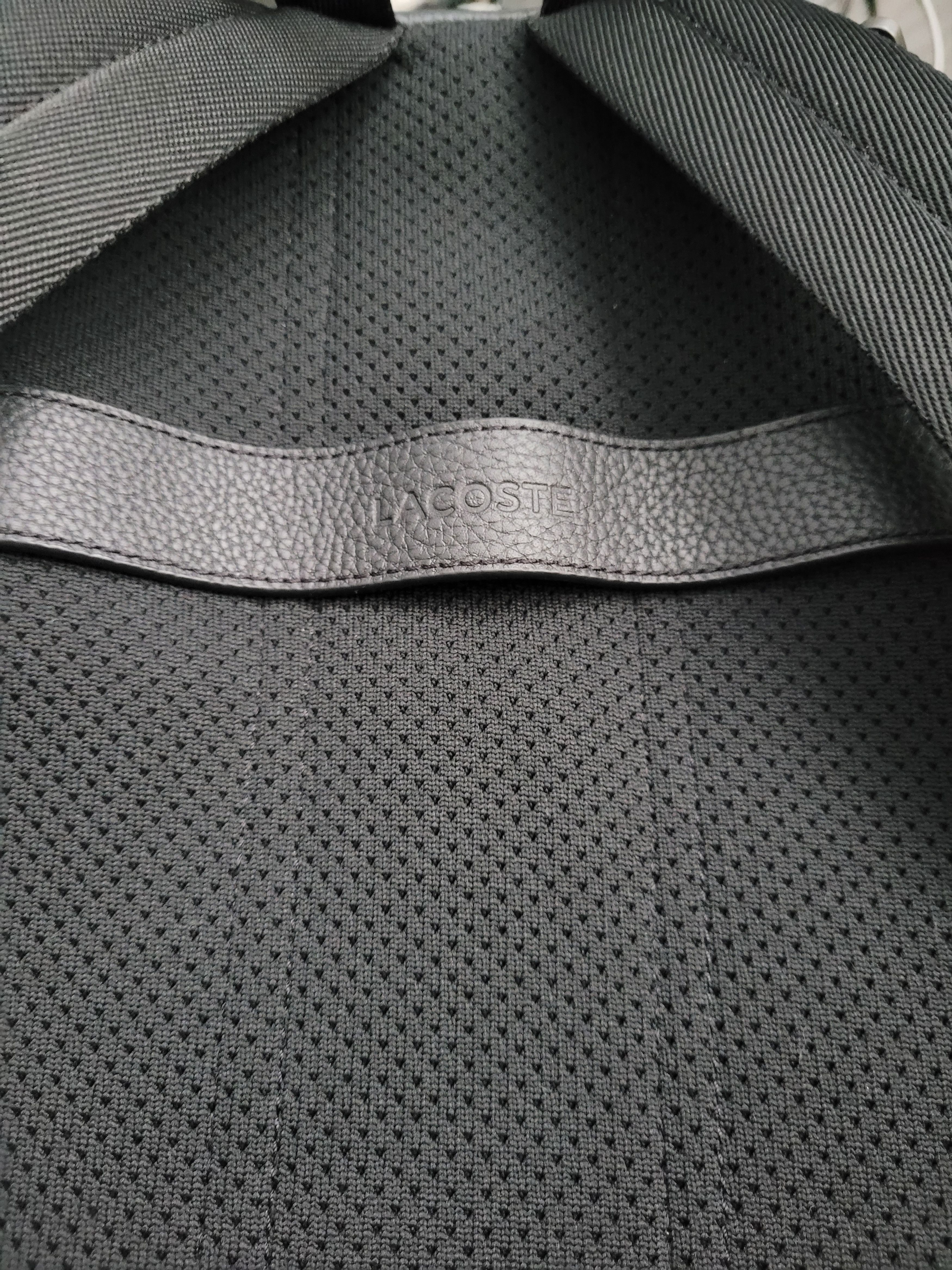 Lacoste Lacoste Real Leather Backpack Size ONE SIZE - 8 Thumbnail