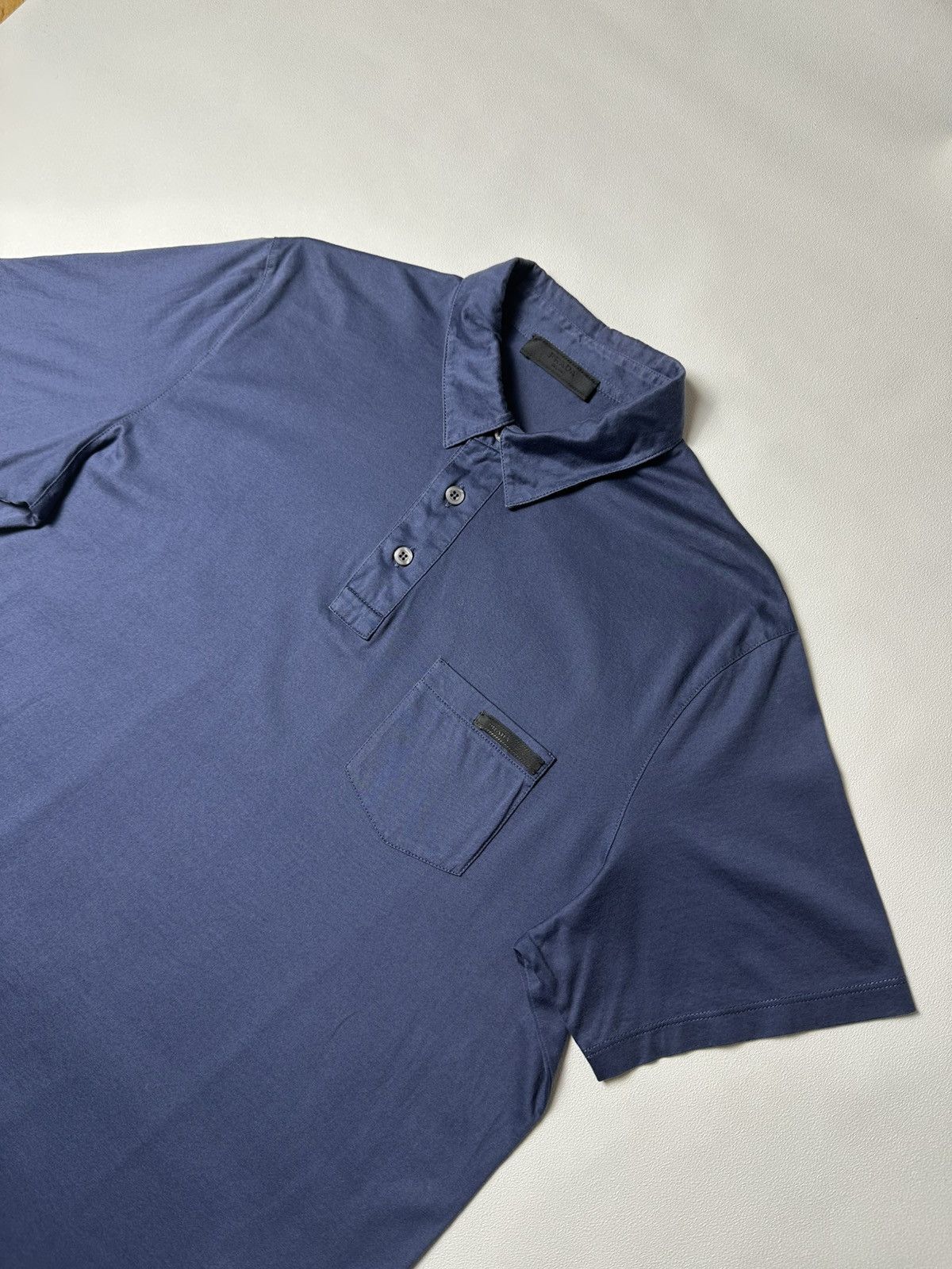 Prada Prada polo legit size L fits M mens mint 🤌🏼 Size US L / EU 52-54 / 3 - 10 Thumbnail