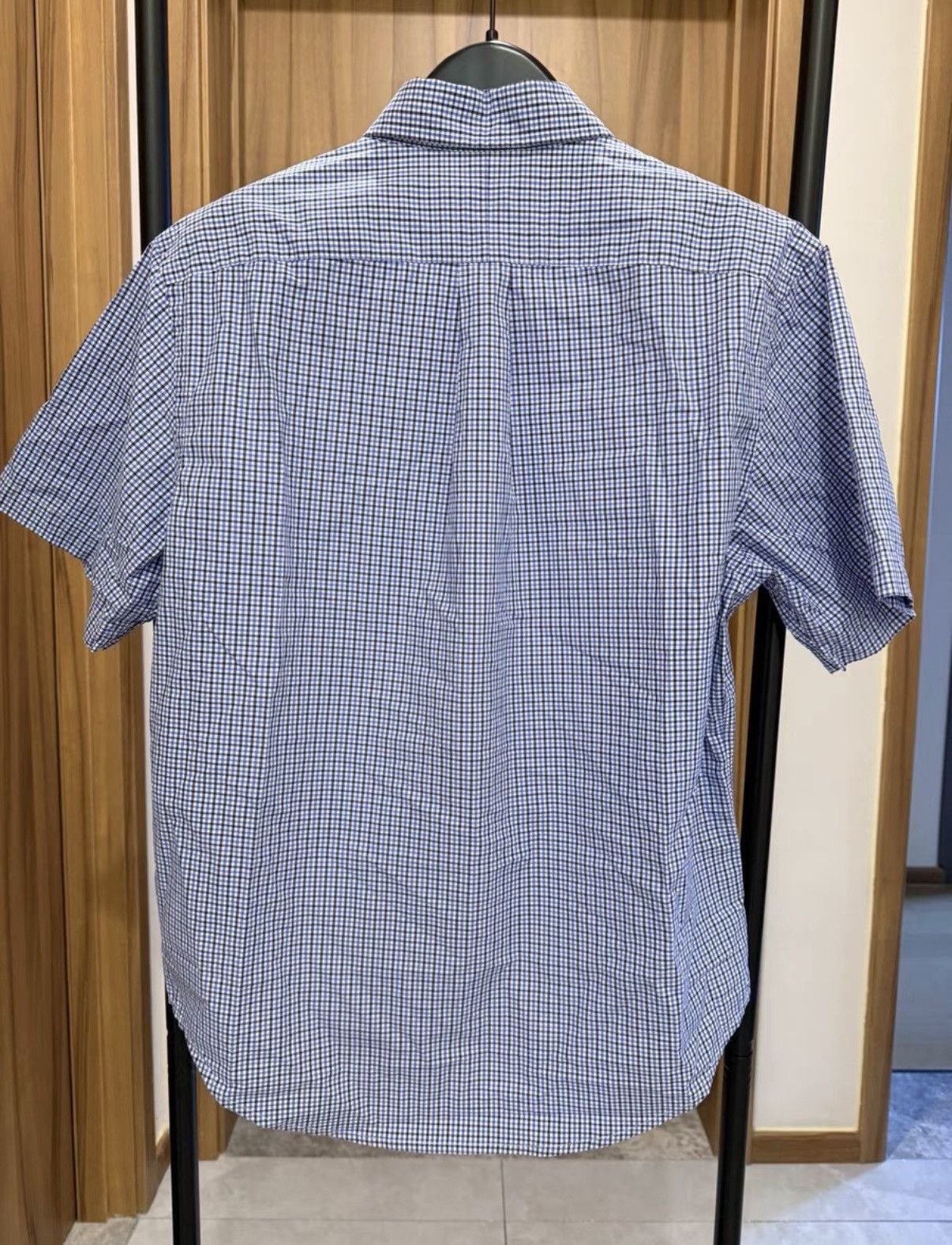 Polo Ralph Lauren Polo Ralph Lauren Blue Check Short-Sleeve Shirt Size US M / EU 48-50 / 2 - 2 Thumbnail