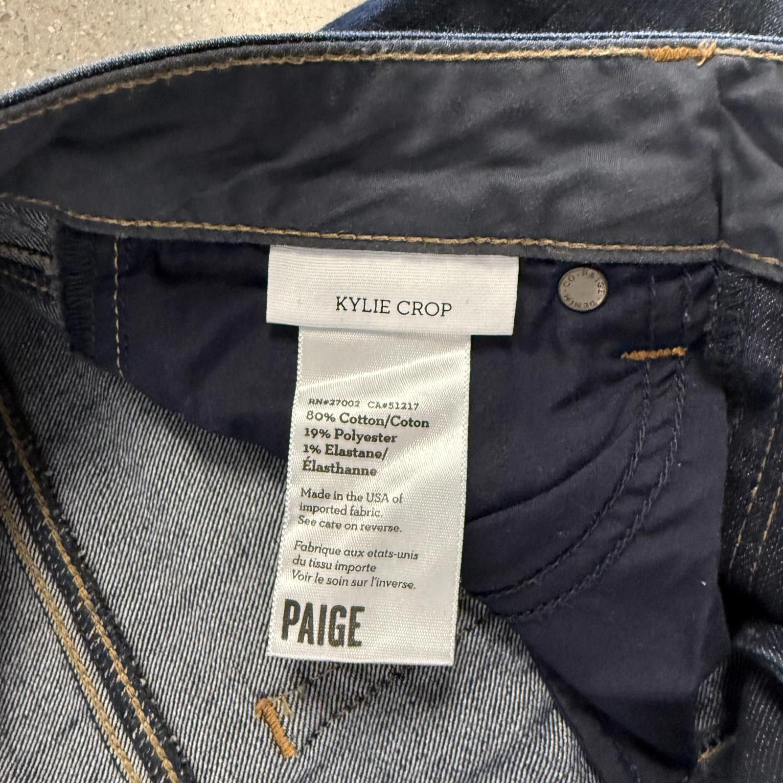 Paige NWOT Paige Kylie Crop Skinny Jean - 26 Size 26" / US 2 / IT 38 - 8 Thumbnail