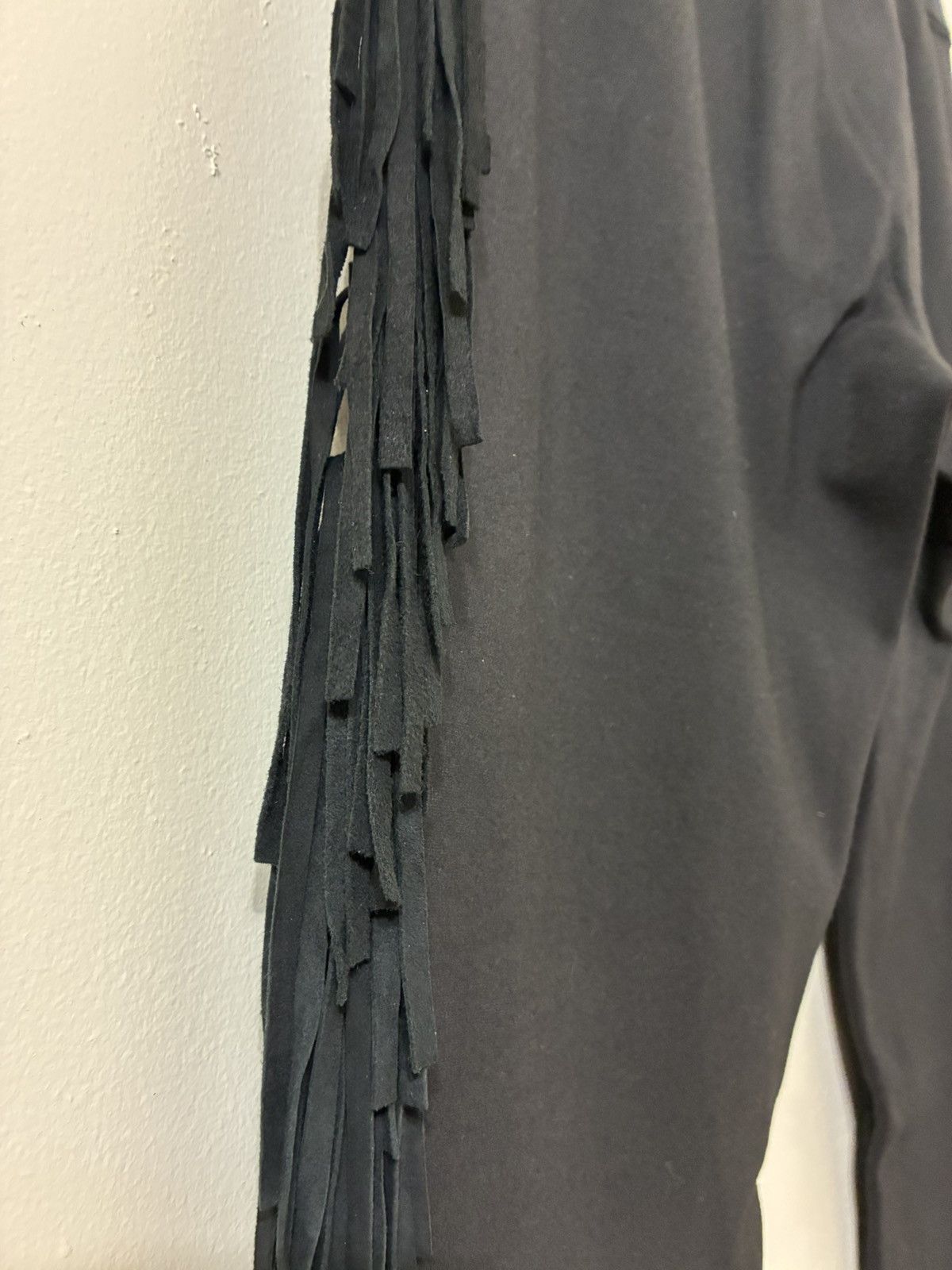 Other Black Fringe Pants Size US 32 / EU 48 - 4 Thumbnail
