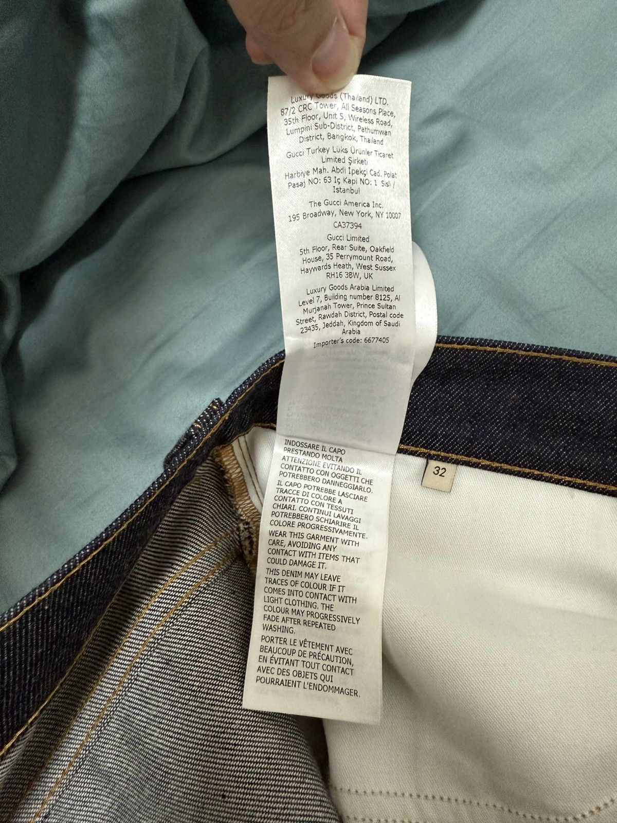Gucci Gucci roll-up GG monogram denim jeans 32 Size US 32 / EU 48 - 10 Thumbnail