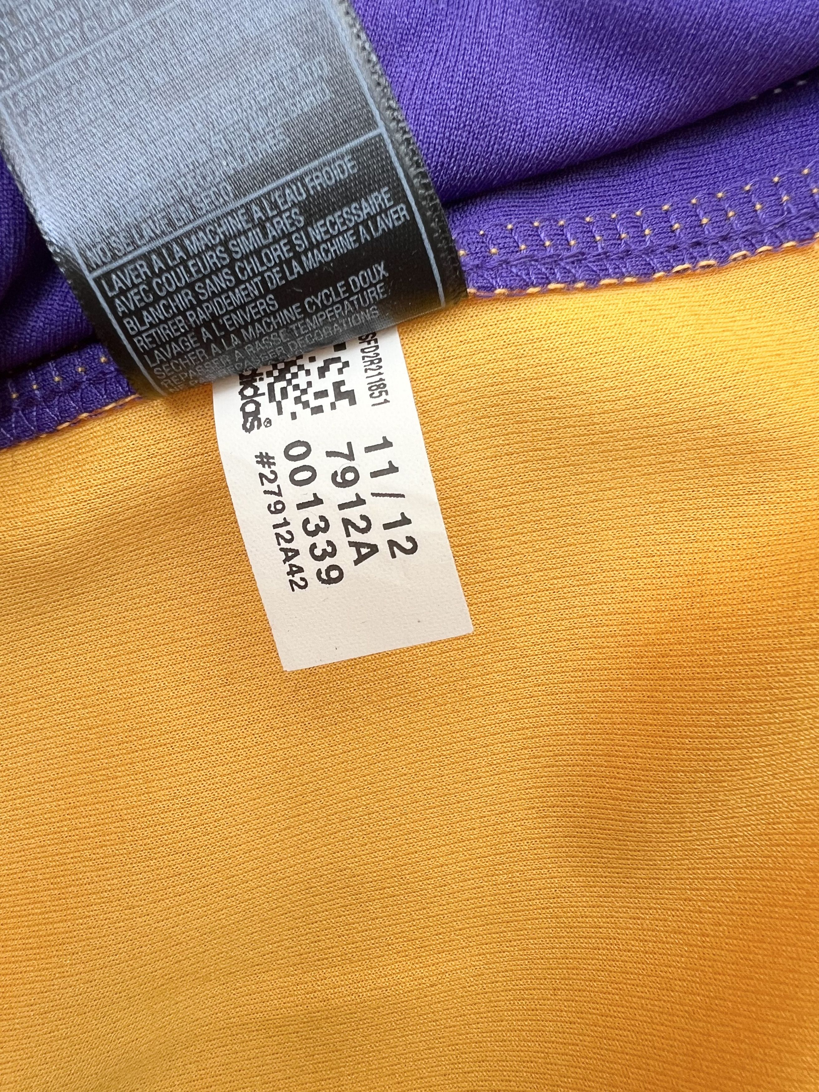 Adidas × NBA Dwight Howard Los Angeles Lakers Adidas Gold Swingman Jersey Size US M / EU 48-50 / 2 - 8 Thumbnail