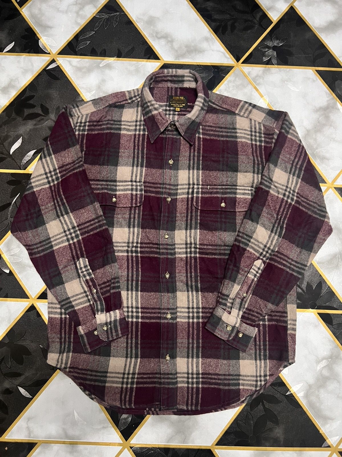 Flannel Boon Pal 90s Men’s Flannel Shirts Size US L / EU 52-54 / 3 - 3 Thumbnail