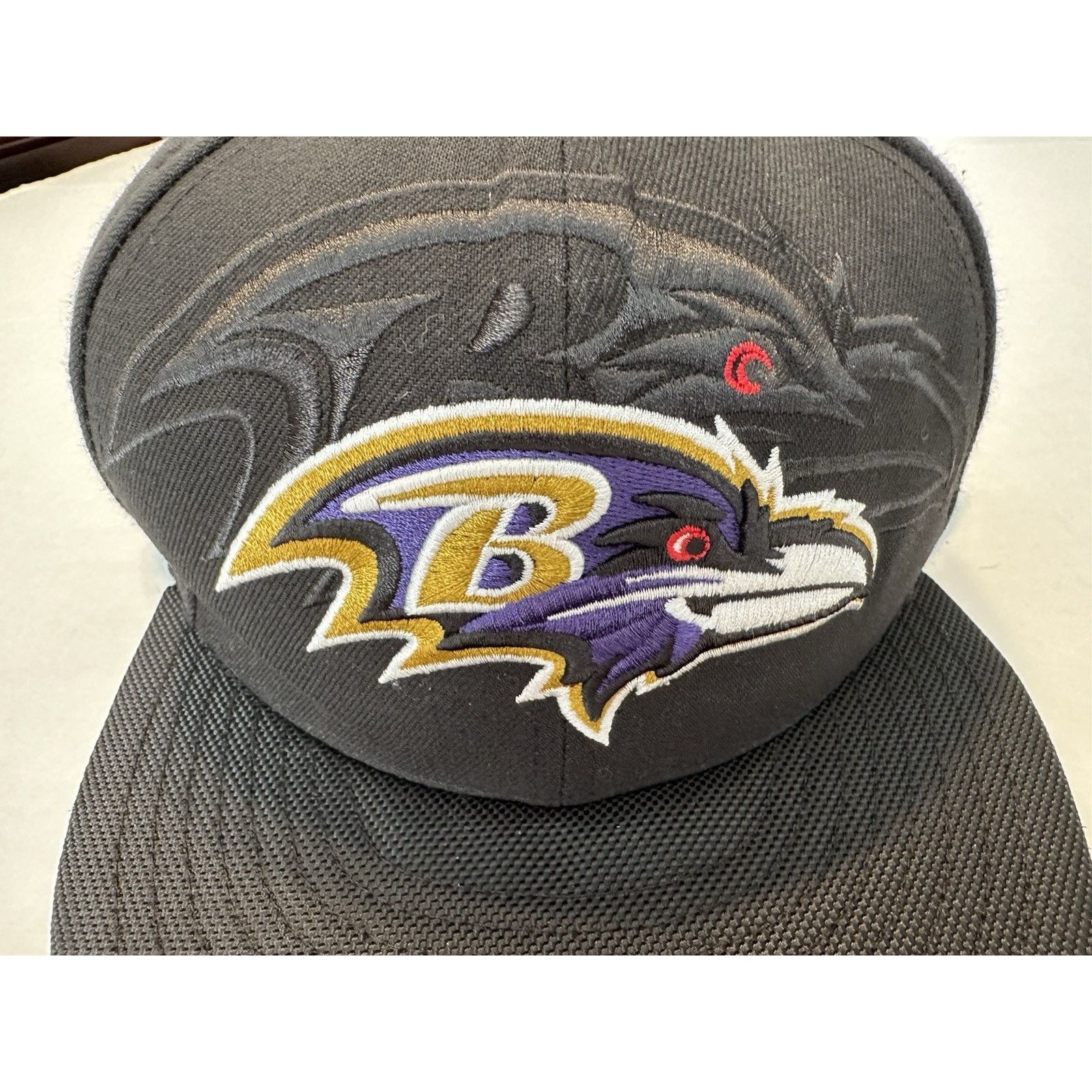 New Era New Era Baltimore Ravens 59fifty NFL sz 8 Black Football Size ONE SIZE - 2 Thumbnail