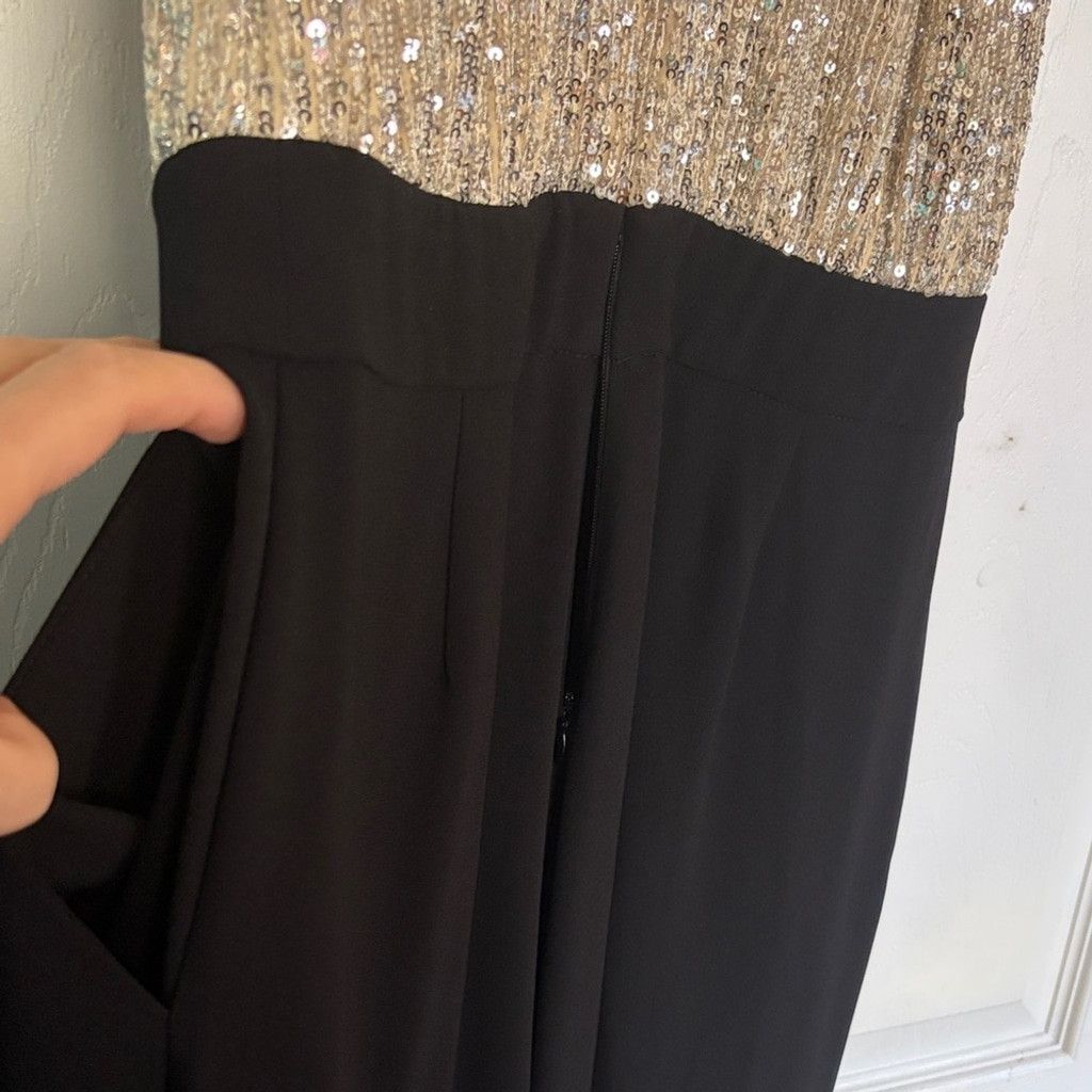 Ramy Brook Ramy Brook Sequin Halter Jumpsuit | EUC | Sz 6 Size 28" / US 6 / IT 42 - 8 Thumbnail