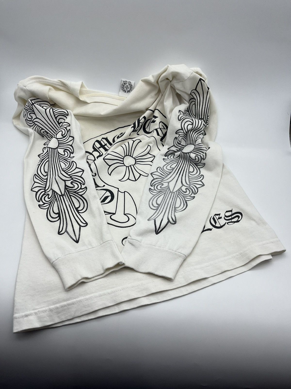 Chrome Hearts Authentic Chrome Hearts Los Angeles Floral Long Sleeve Size US S / EU 44-46 / 1 - 6 Thumbnail