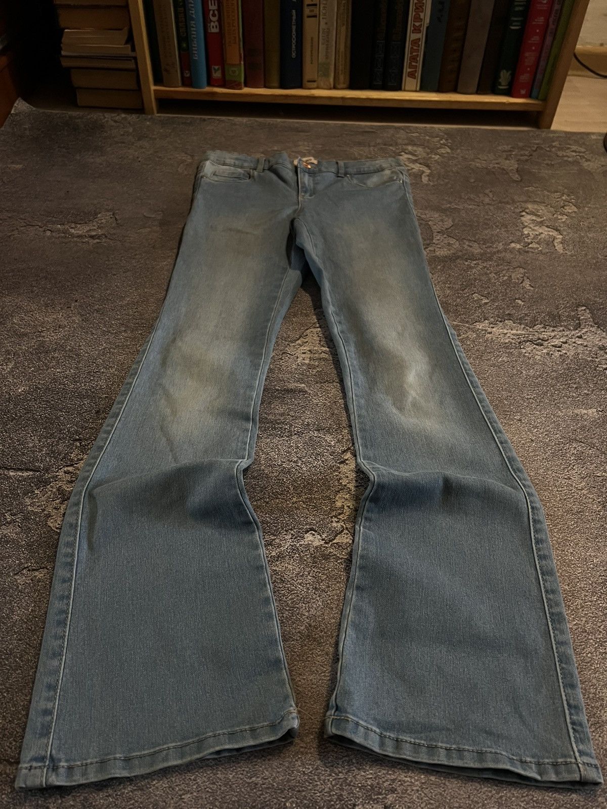 Vintage Underground Flared Avan Jeans / Old Money Style Y2K Size US 29 - 1 Thumbnail