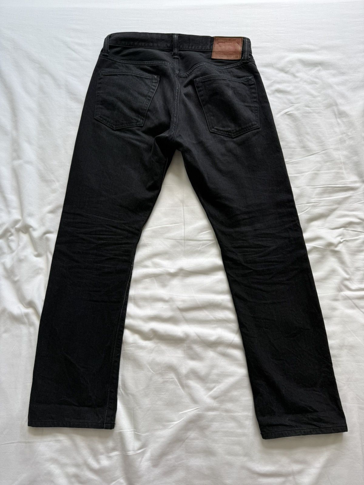 Sugar Cane Sugar Cane Black Denim Jeans Size US 30 / EU 46 - 3 Thumbnail