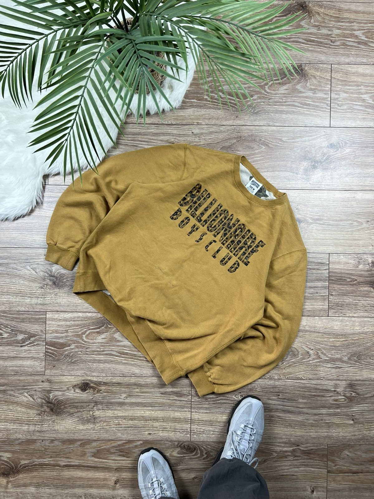 👨🏻‍🌾 BILLIONAIRE BOYS CLUB VINTAGE Y2K BIG LOGO BOXY SWEATSHIRT