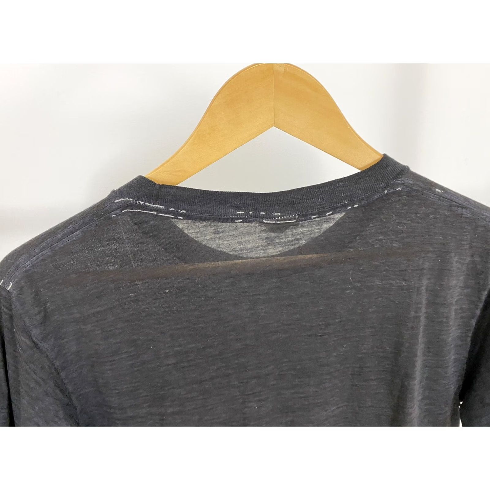 Puma VTG Puma 80s Grunge Distressed Faded 50/50 T-Shirt M Black Short Sleeve Shirt Mens Size US M / EU 48-50 / 2 - 7 Thumbnail