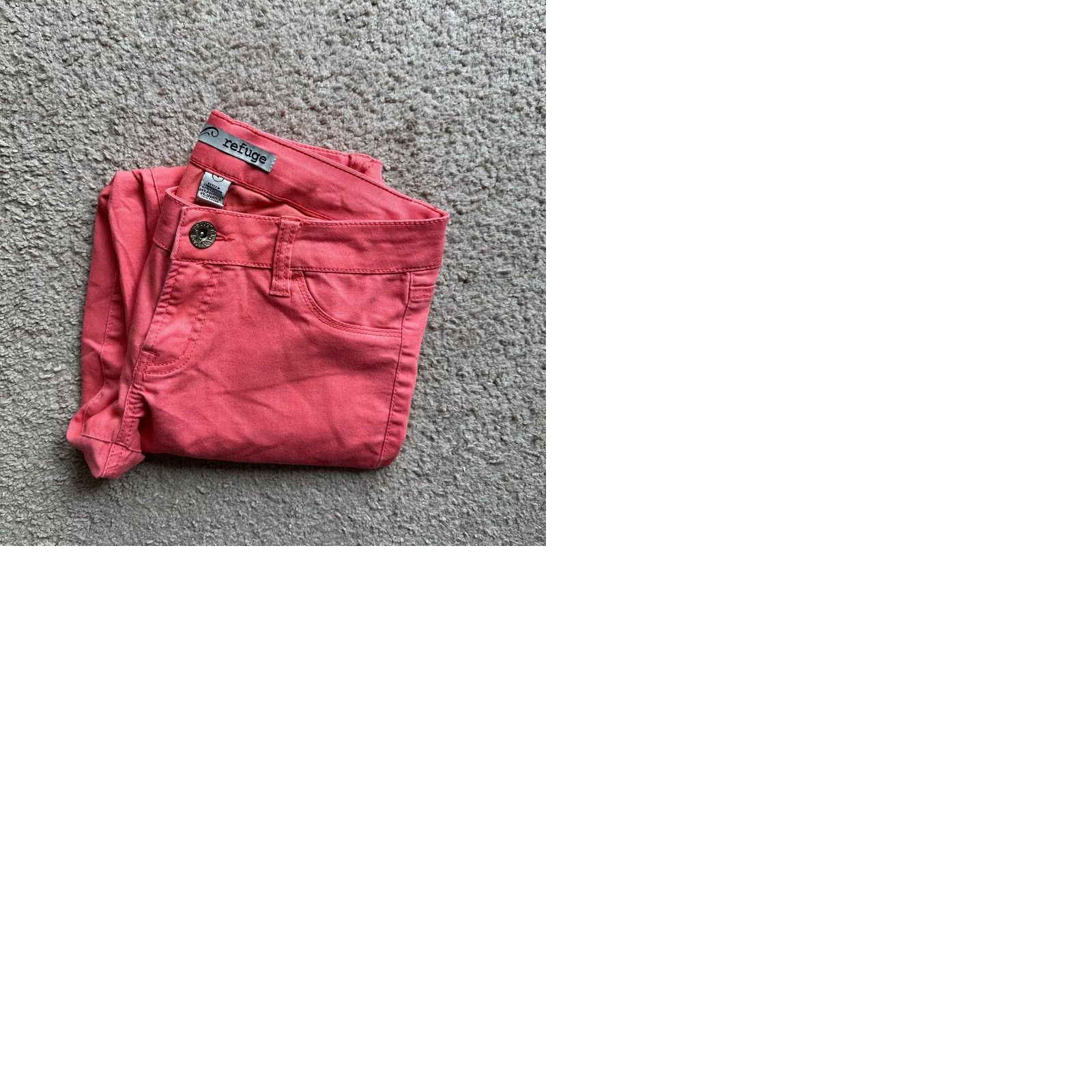 Pinko Refuge Jeans Womens 4 Pink Mid Rise Jegging Tapered Leg Size 27" / US 4 / IT 40 - 9 Thumbnail