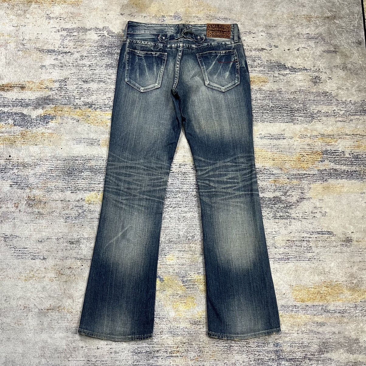 Hysteric Glamour Japanese brand varosh distressed flared denim pants Size US 32 / EU 48 - 2 Thumbnail