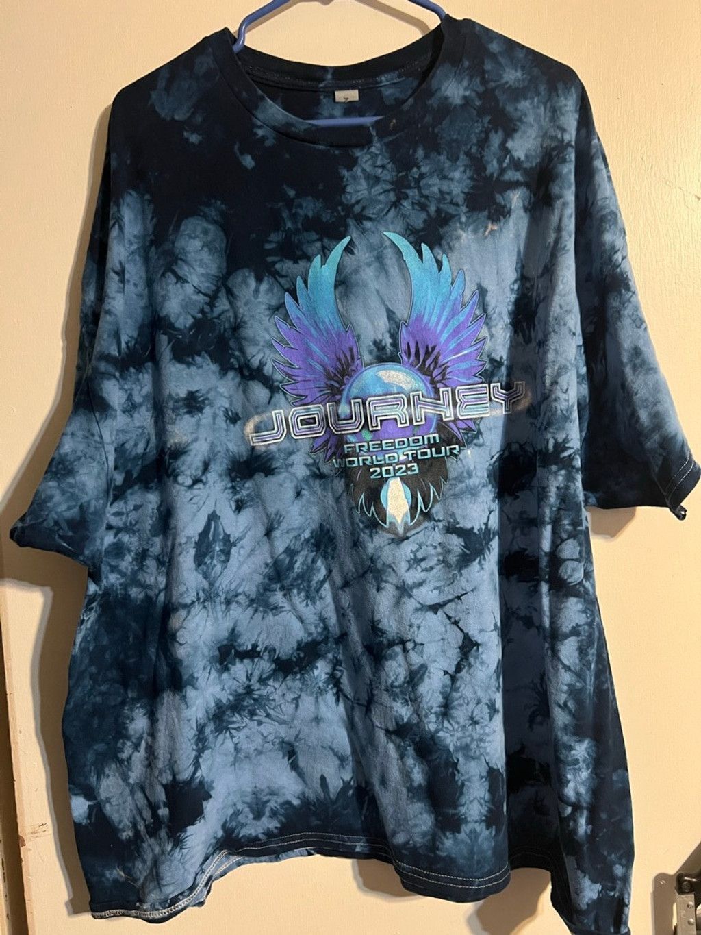 The Unbranded Brand Men's Unbranded Journey Freedom World Tour Tie-Dye Tee L Size US L / EU 52-54 / 3 - 1 Thumbnail