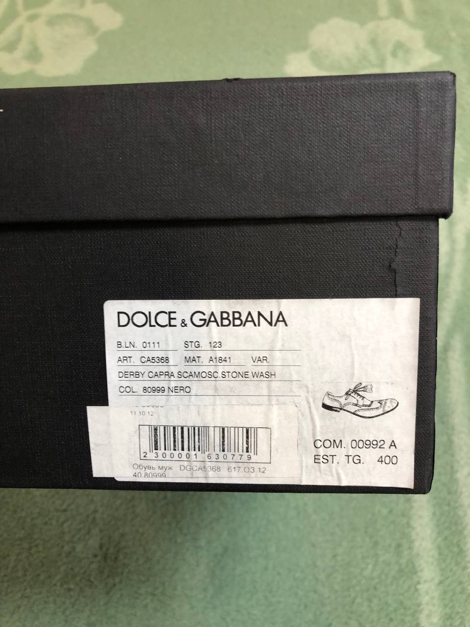 Dolce & Gabbana Vintage Dolce Gabbana Leather Oxford Shoes 5 Mens Size US 5 / EU 37 - 5 Thumbnail