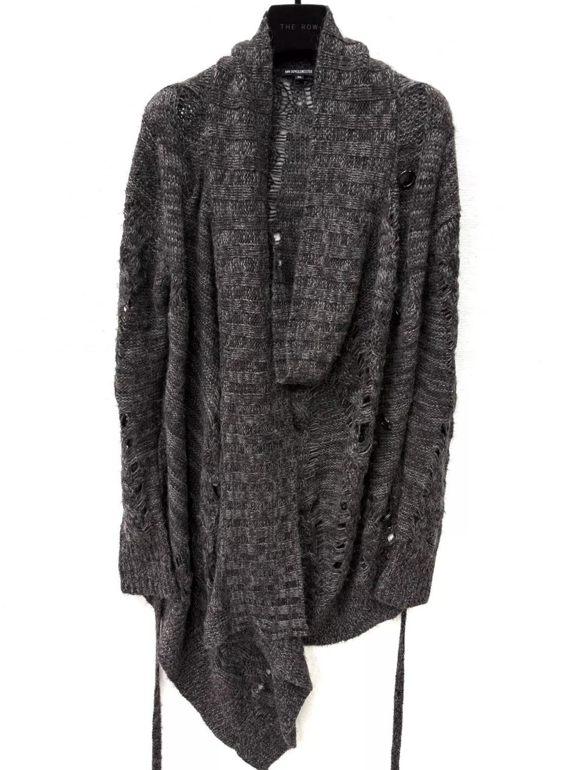 Ann Demeulemeester Ann Demeulemeester 10AW mixed color sweater cardigan 36 Size XS / US 0-2 / IT 36-38 - 6 Thumbnail