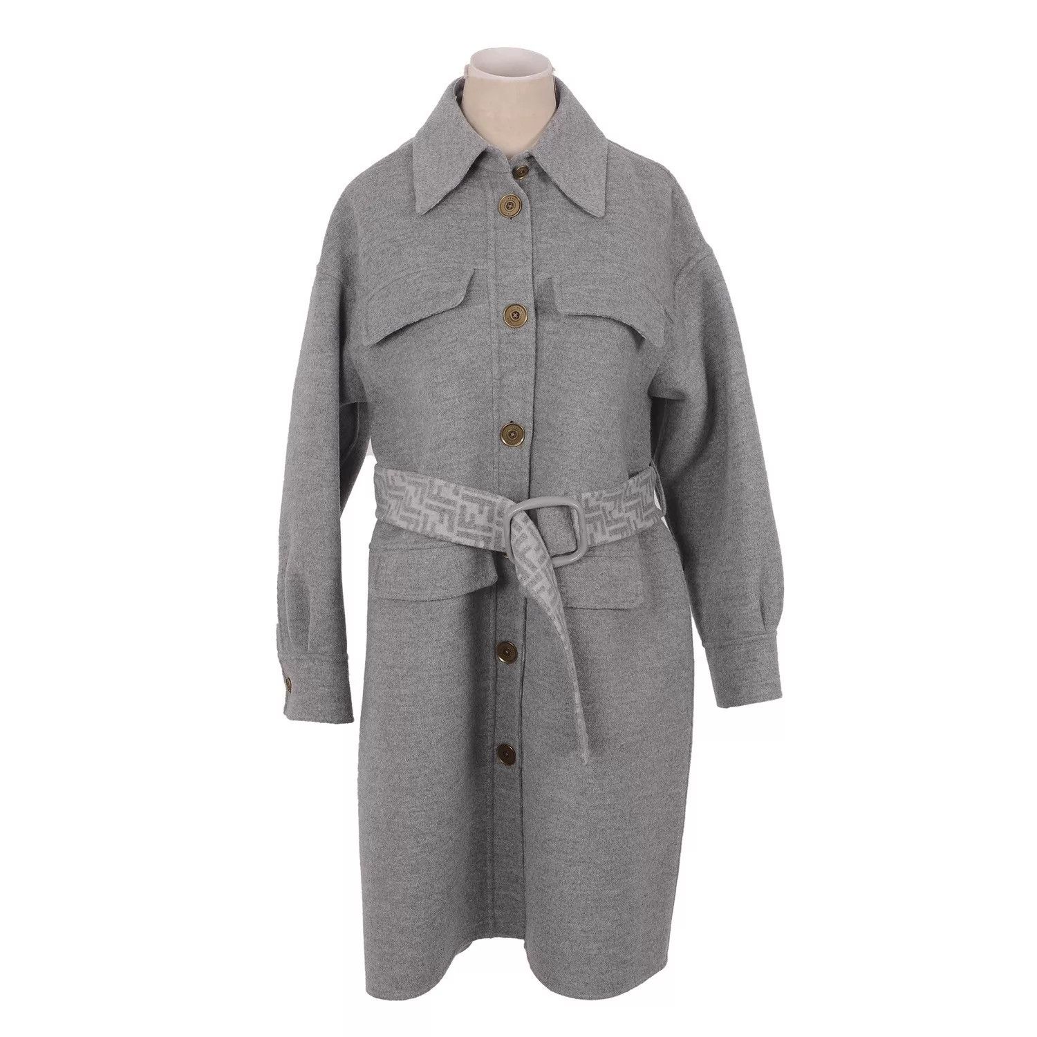 Fendi Fendi All-Over Print Overcoat Size XS / US 0-2 / IT 36-38 - 1 Thumbnail