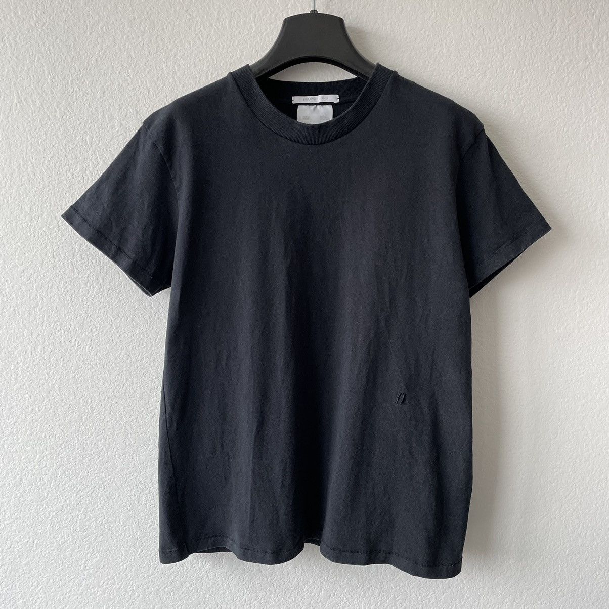 Helmut Lang Helmut Lang Monogramed Blank Black T-Shirt Size US XS / EU 42 / 0 - 1 Thumbnail
